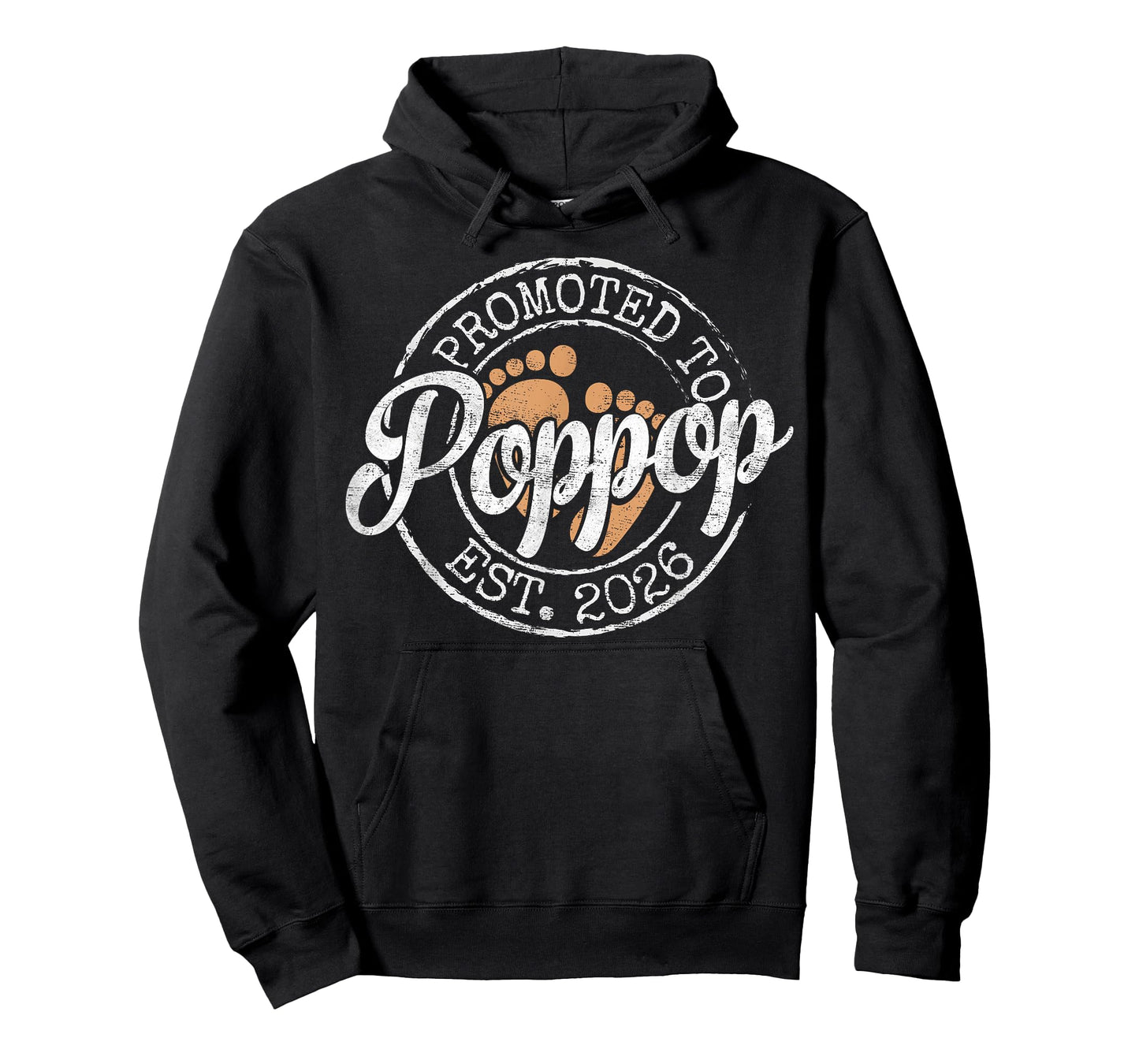 Promoted to Poppop Est 2026 First Time Grandpa to Be T-Shirt