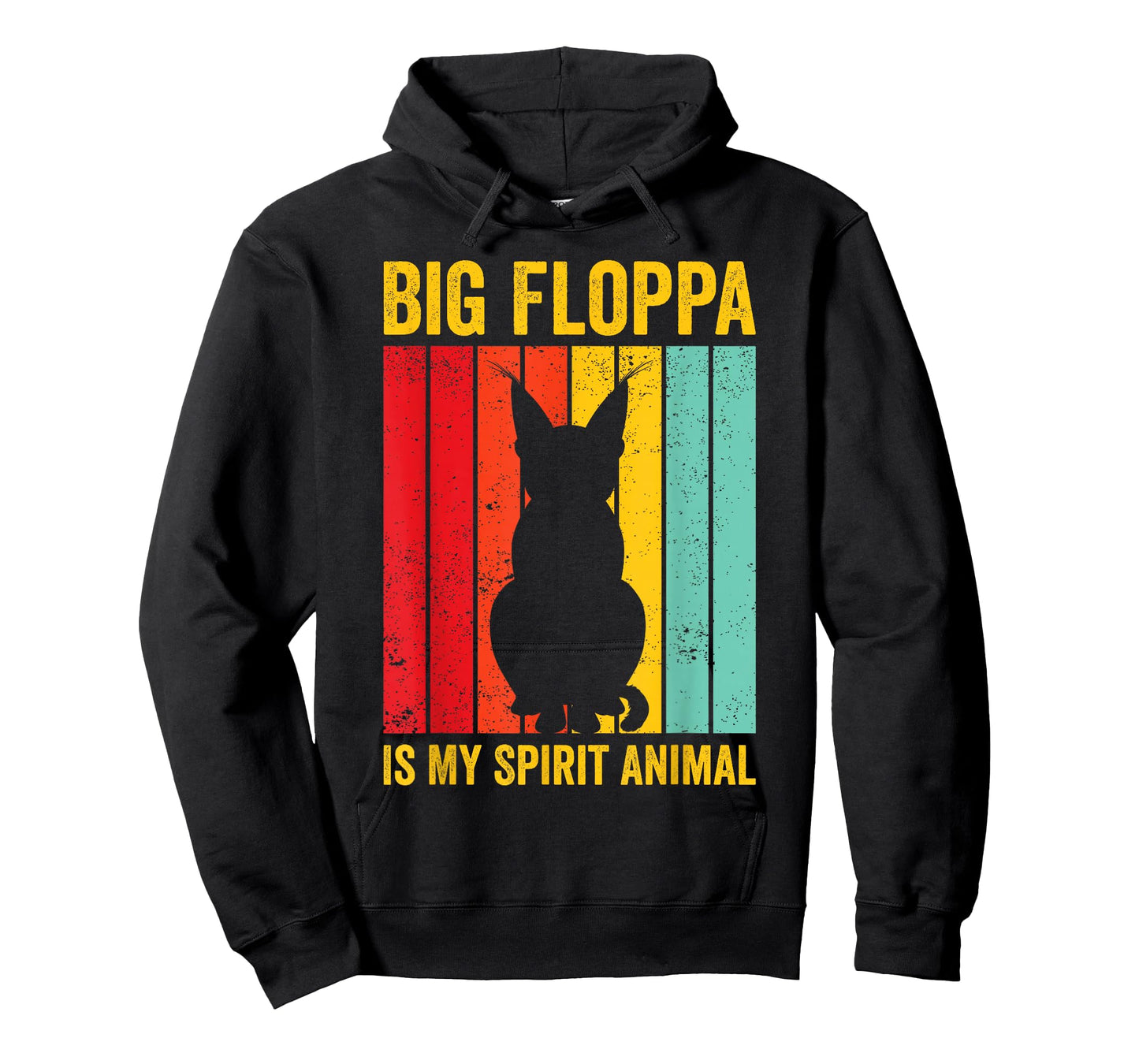 Big Floppa Caracal Retro Big Floppa is My Spirit Animal T-Shirt
