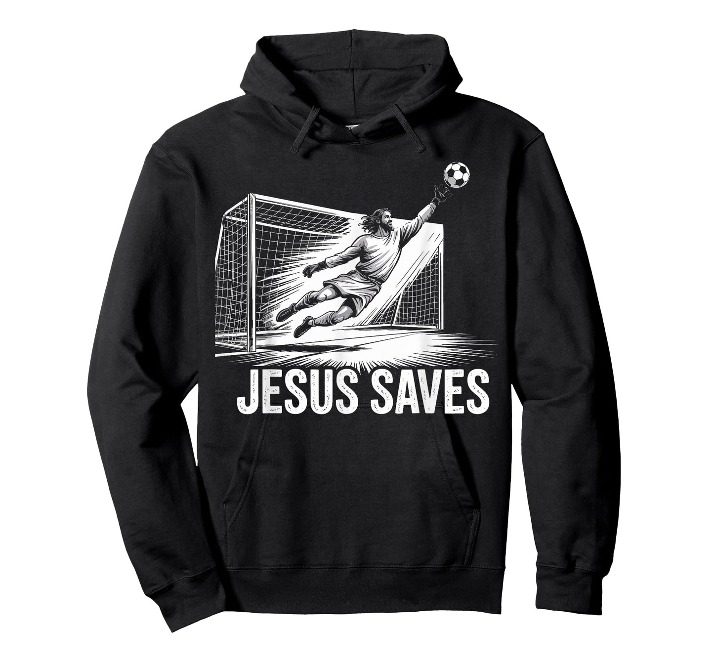 Soccer Goalie Goalkeeper Jesus Saves Christian Soccer Player T-Shirt