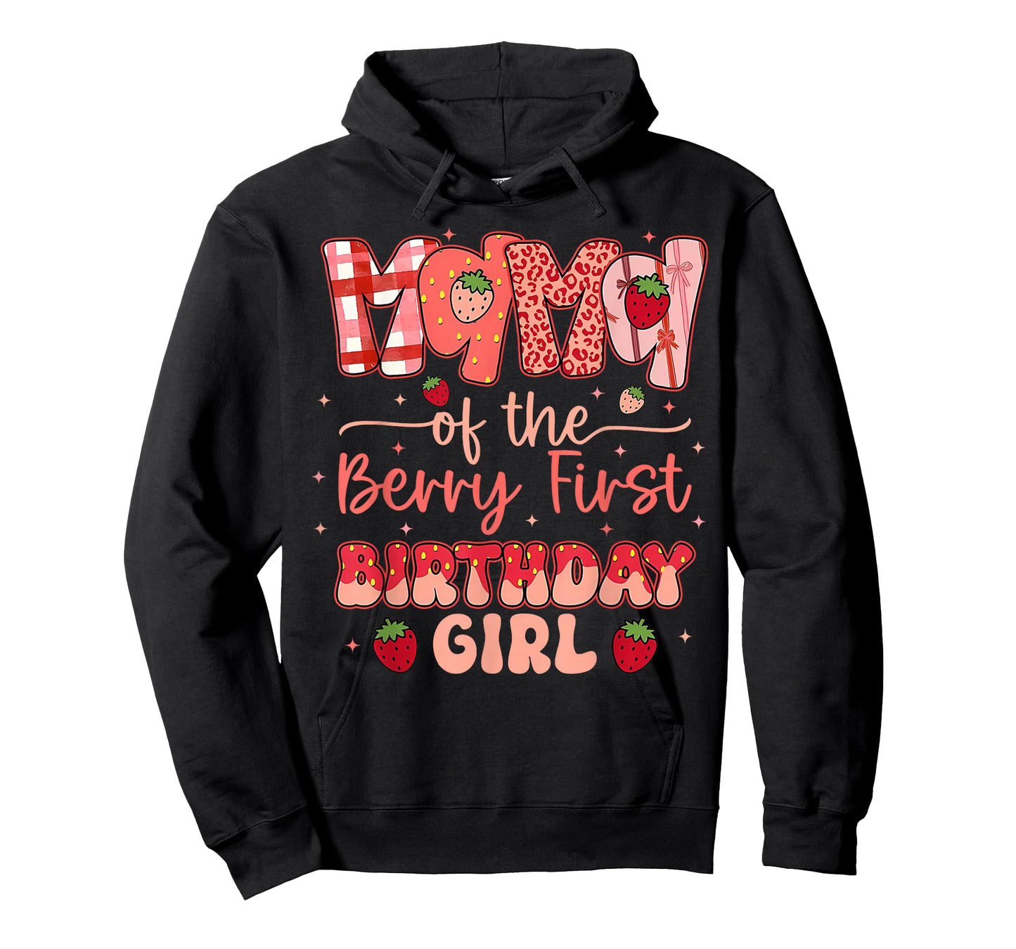 Mama of The Berry First Birthday Girl Strawberry Mom Women T-Shirt