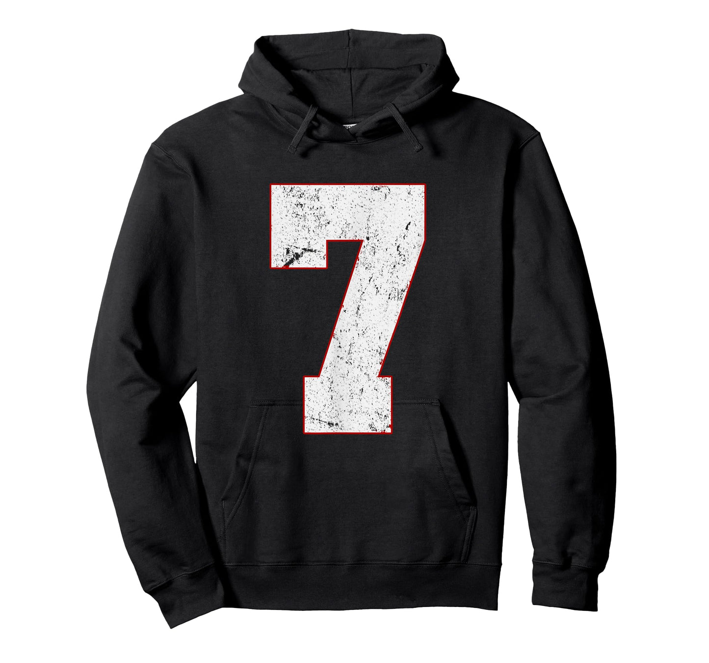 Number 7 Varsity Sports Team Jersey 7 Years Old 7th Birthday T-Shirt