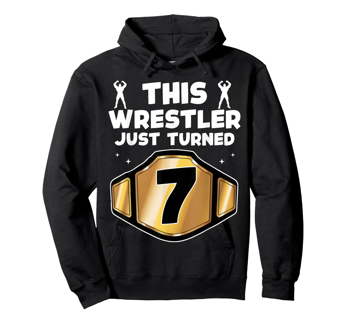 7th Wrestling Birthday This Wrestler Just Turned 7 Boys T-Shirt