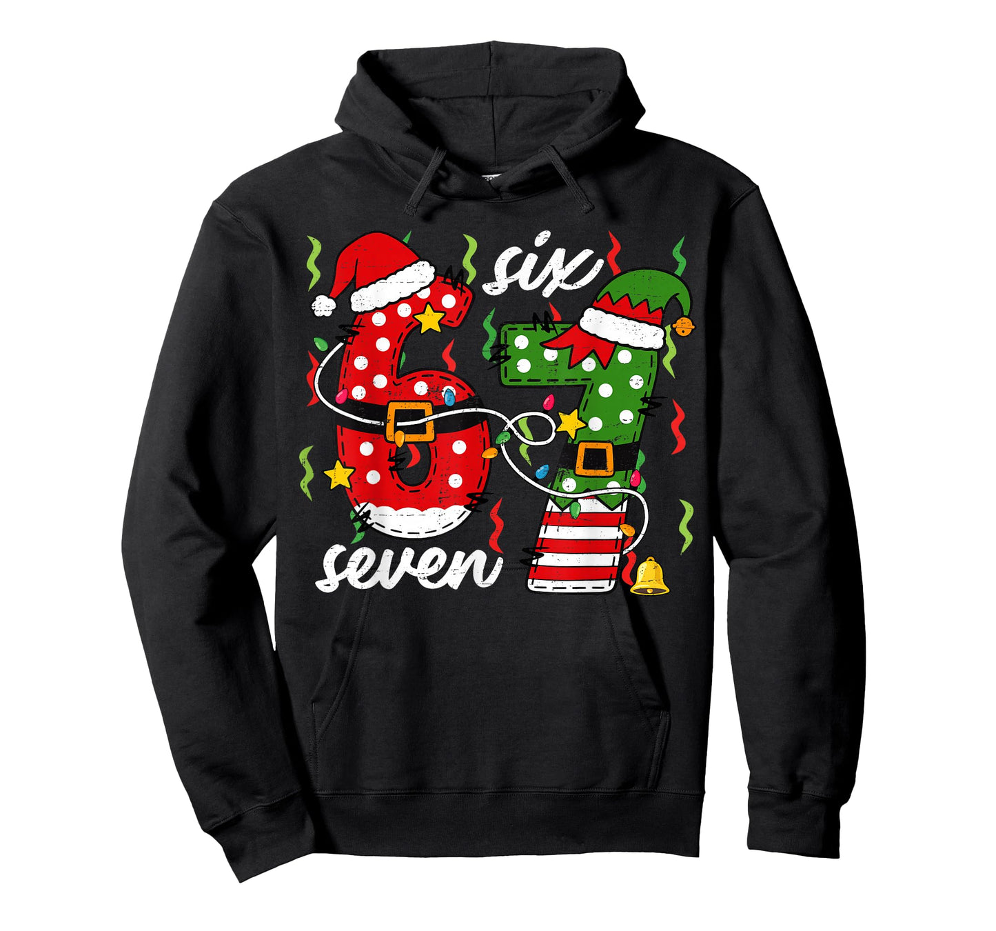 67 Christmas Funny 6 7 Meme Six Seven Shirt Boys Girls Kids T-Shirt