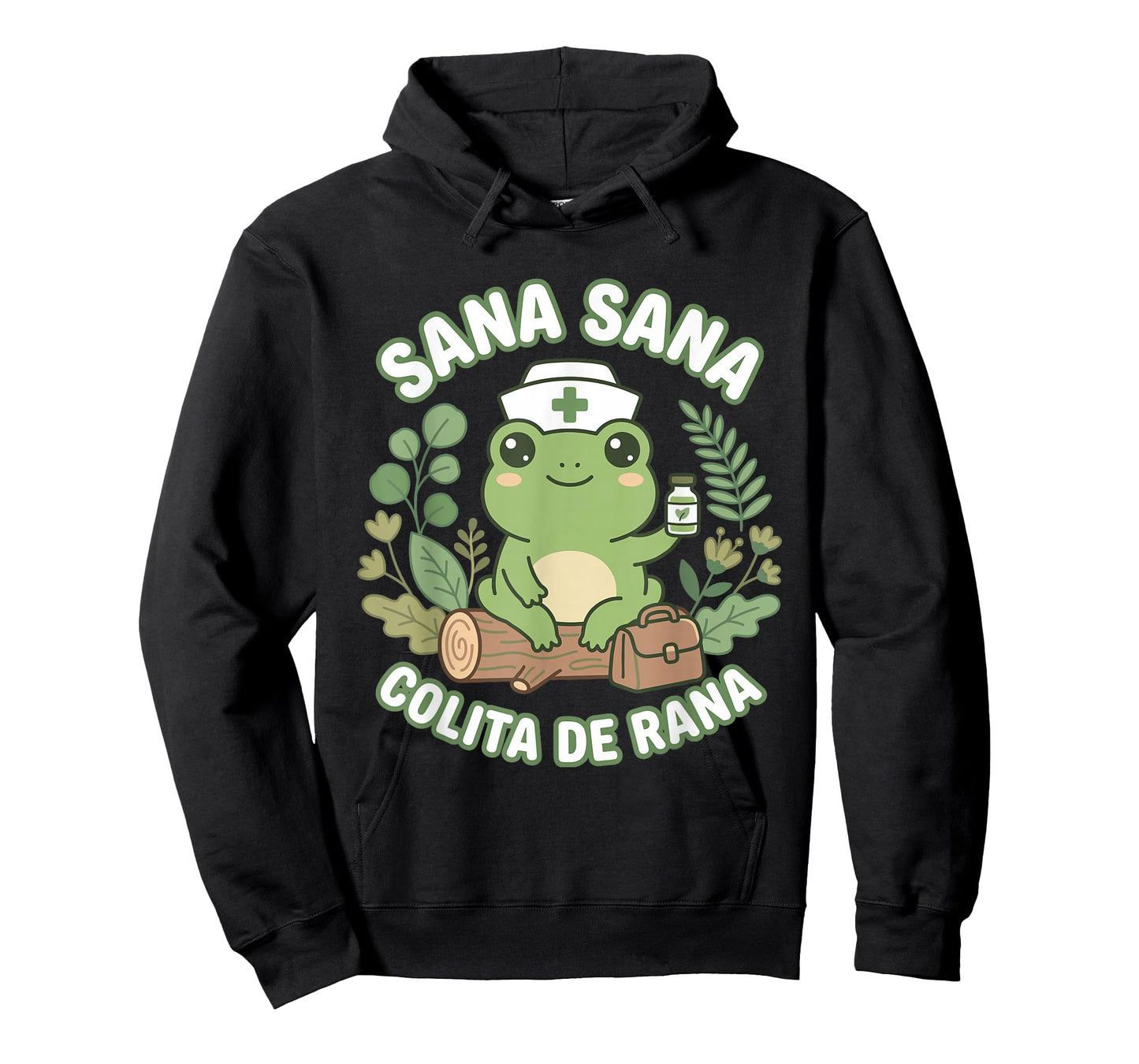 Sana Sana Colita De Rana Mexican Nurse Frog T-Shirt