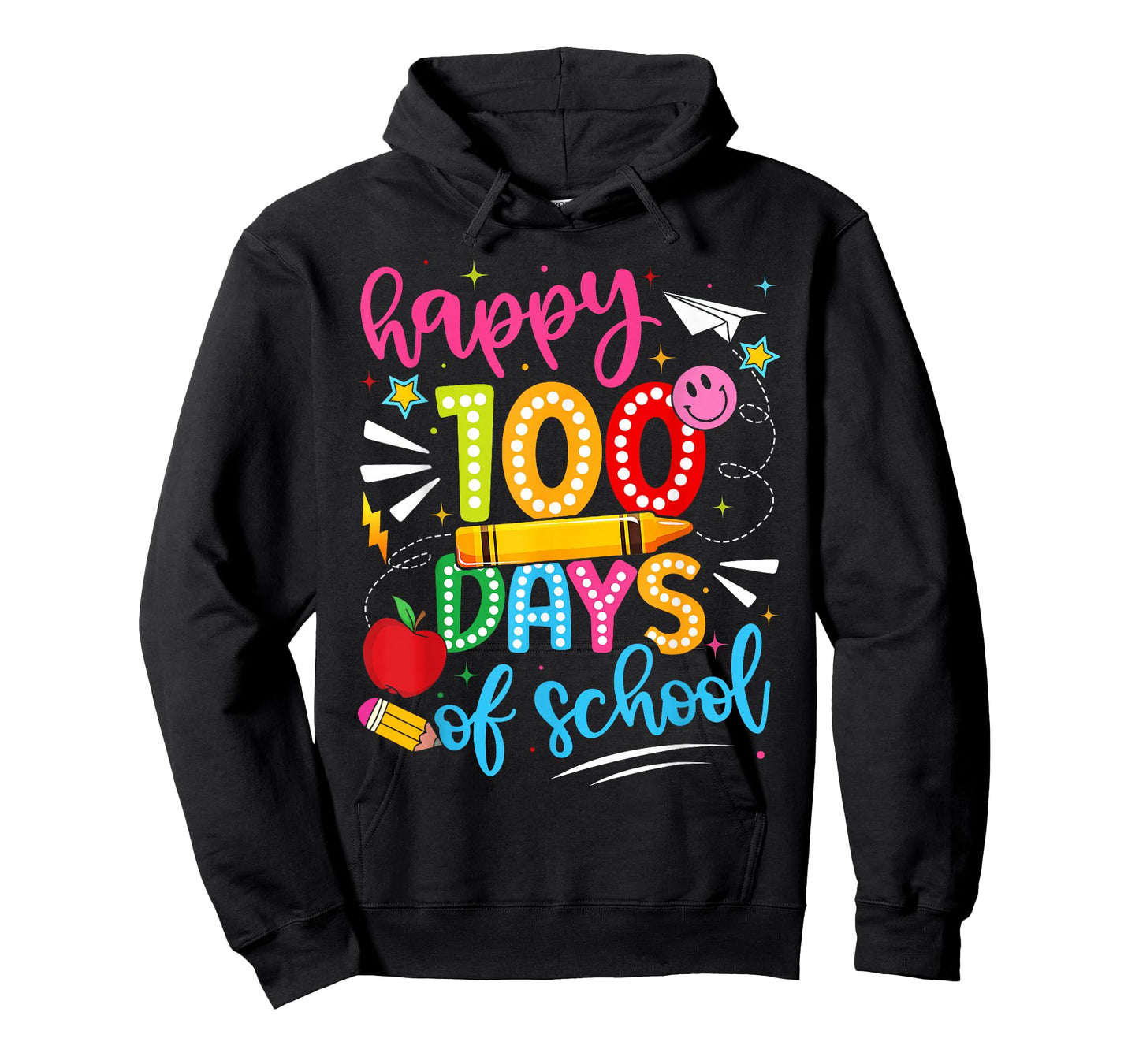 100th Day of School Happy 100 Days Teachers Boy Girl Kid T-Shirt