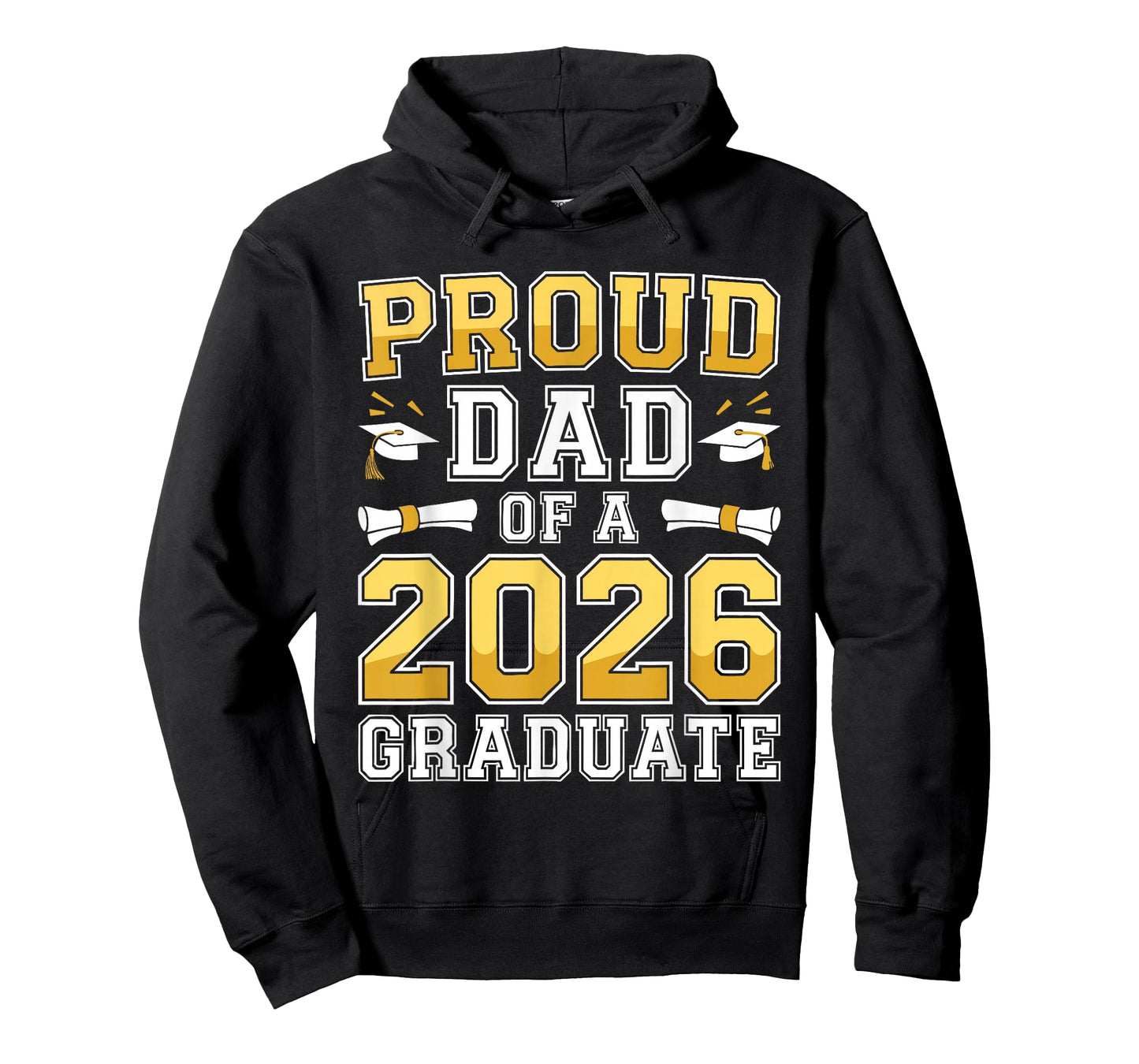 Proud Dad of A 2026 Graduate Shirt Class of 2026 Graduation T-Shirt