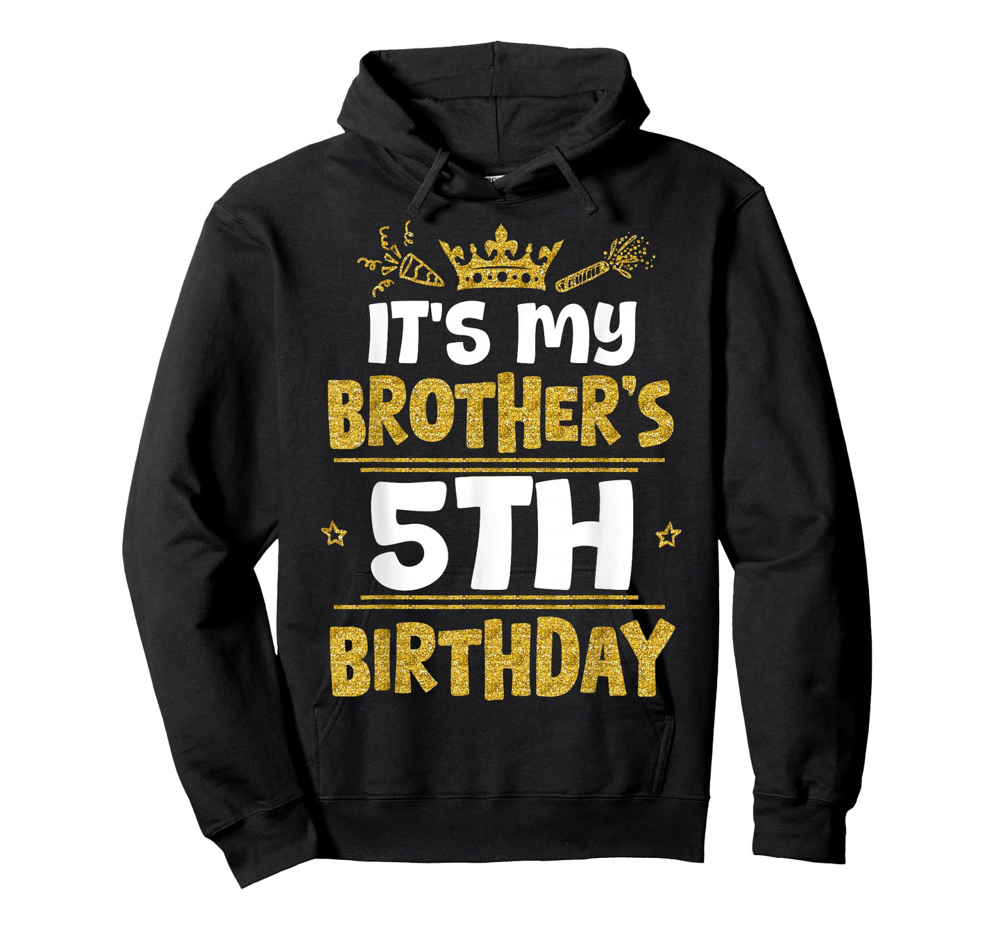 Happy It's My Brother's 5th Birthday 2020 5 Years Old T-Shirt