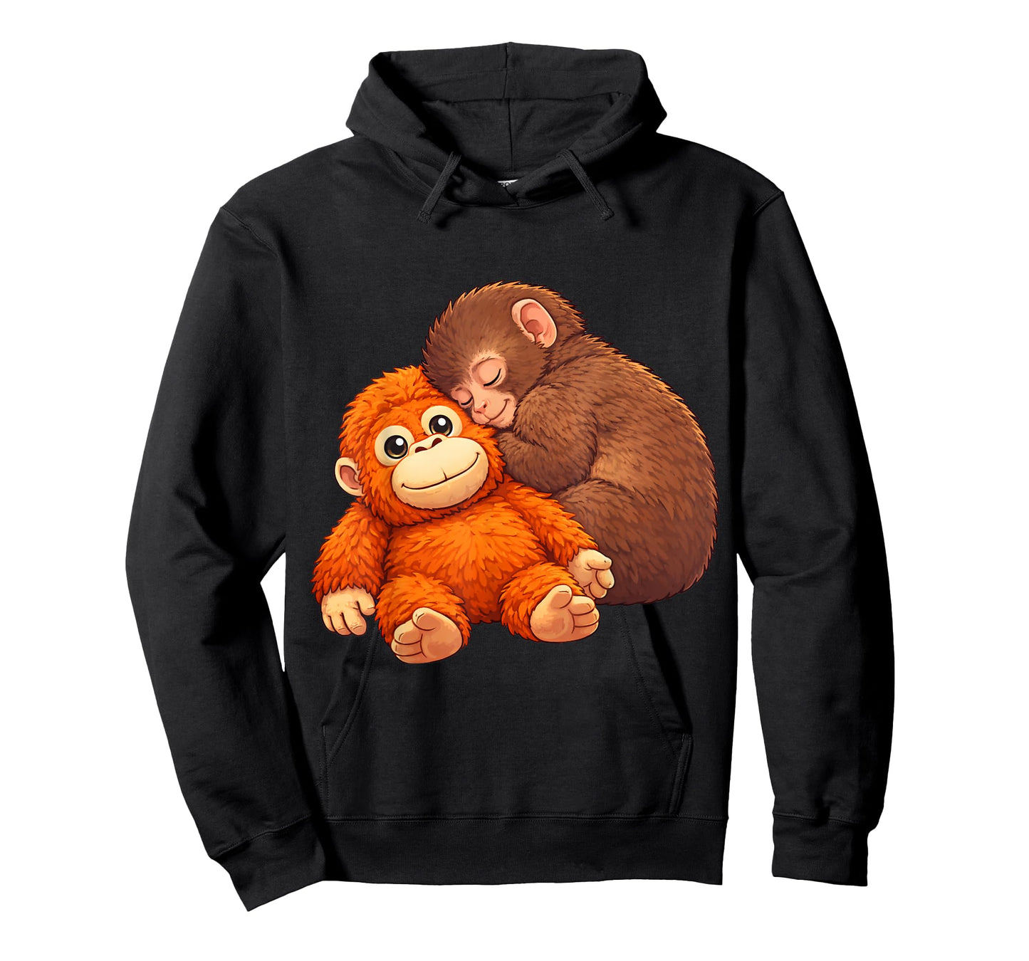 Cute Baby Monkey Punch T-Shirt