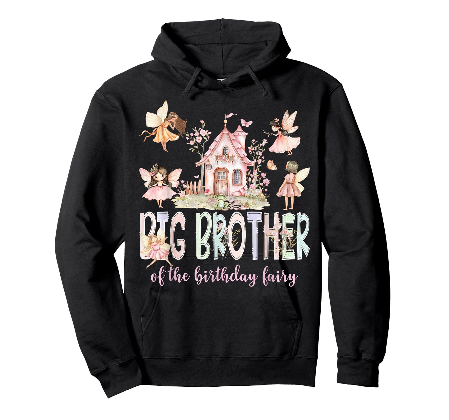 Big Brother of The Birthday Fairy Girl Magical Matching T-Shirt