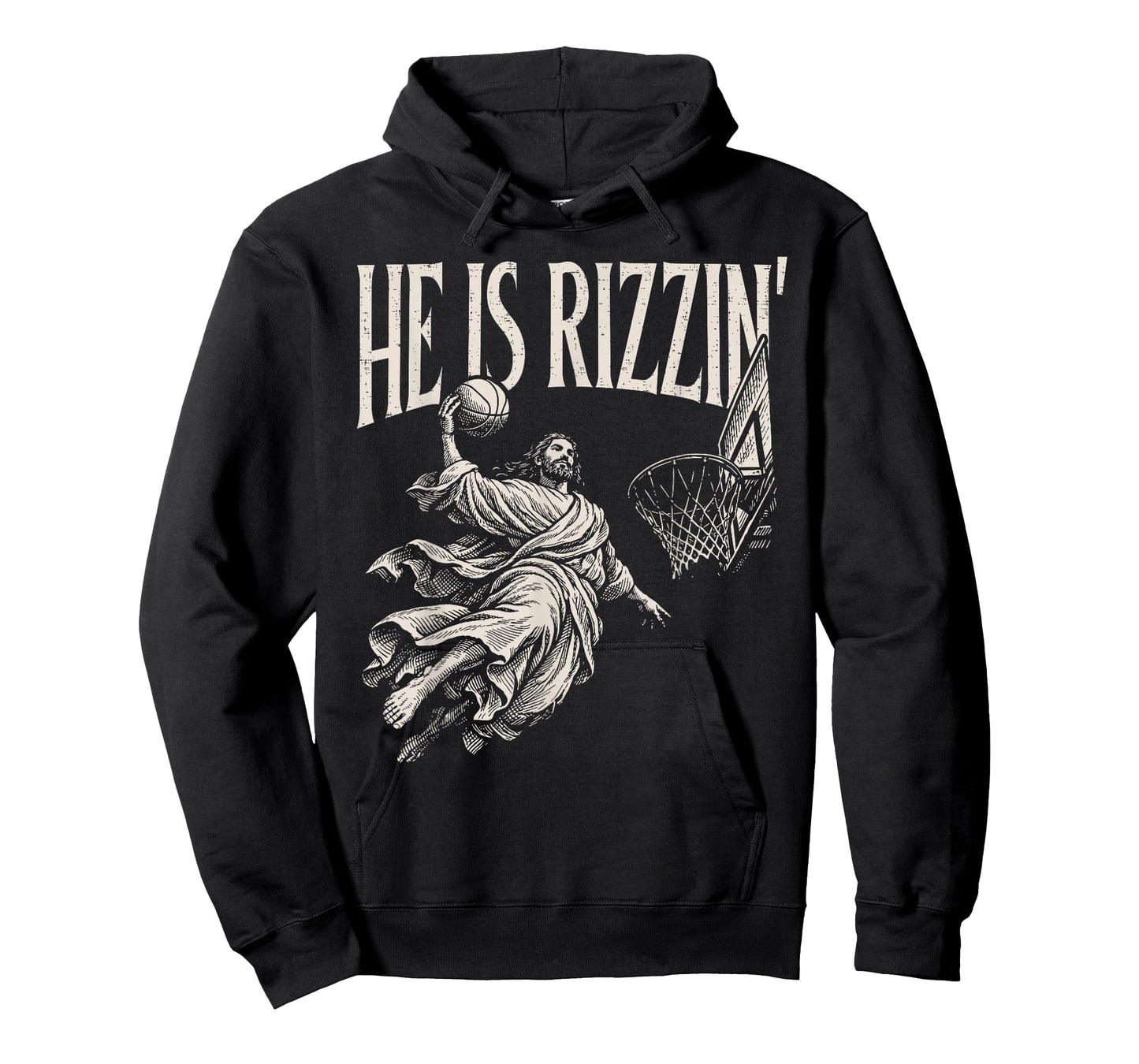 He is Rizzin Christian Religious Boys Kids Men Teens Easter T-Shirt