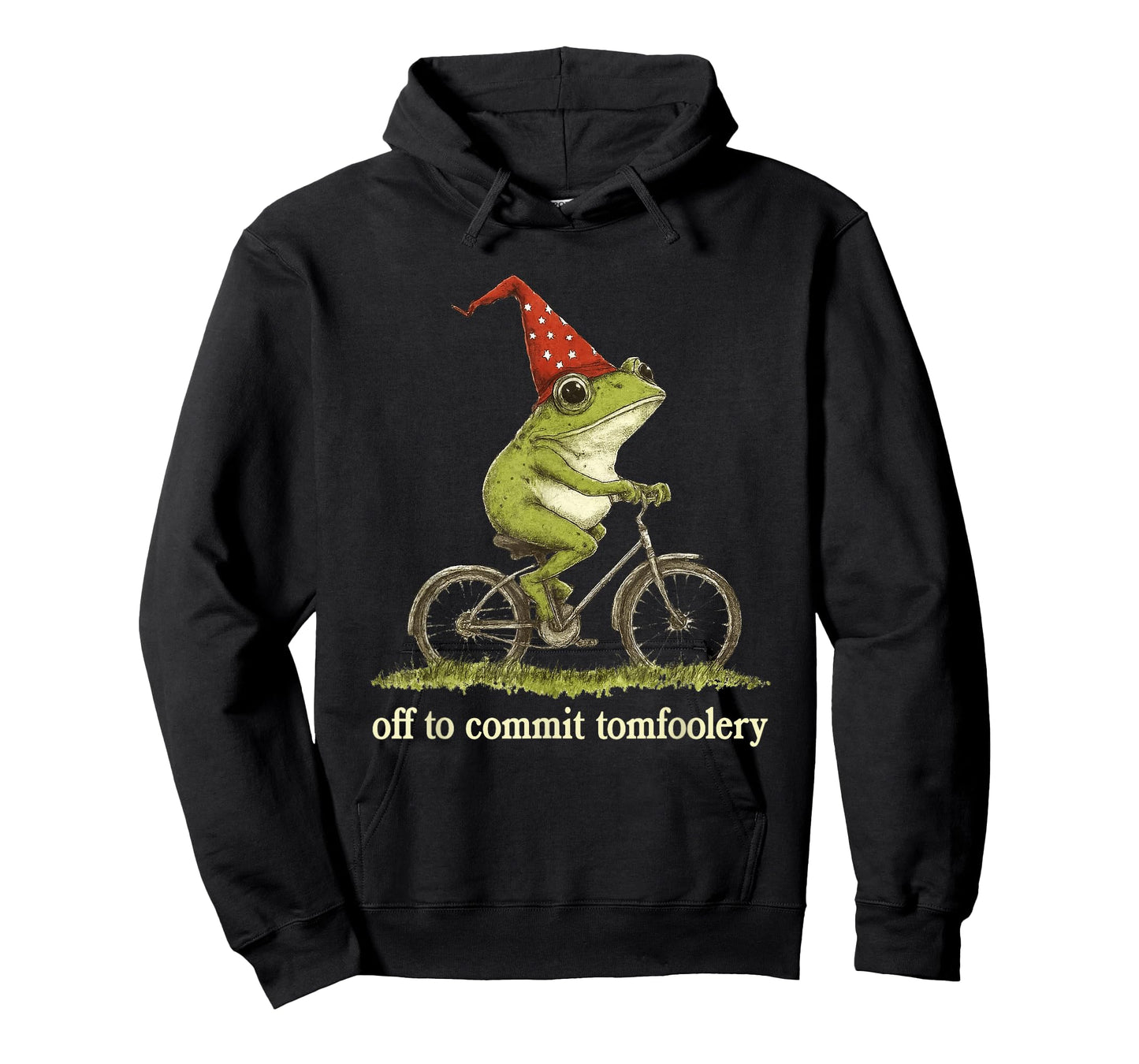 Off to Commit Tomfoolery Funny Frog Meme T-Shirt