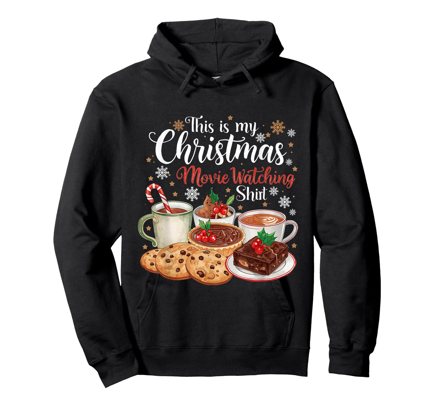 This is My Christmas Movie Watching Design T-Shirt