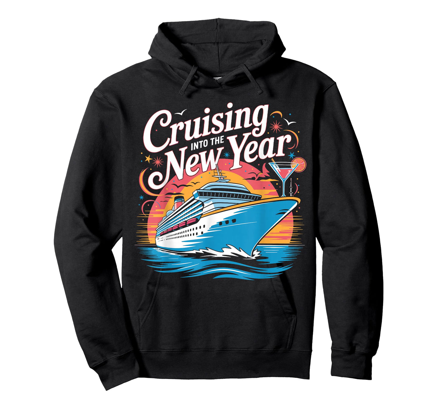 Happy New Year Family Cruise Matching Celebration T-Shirt