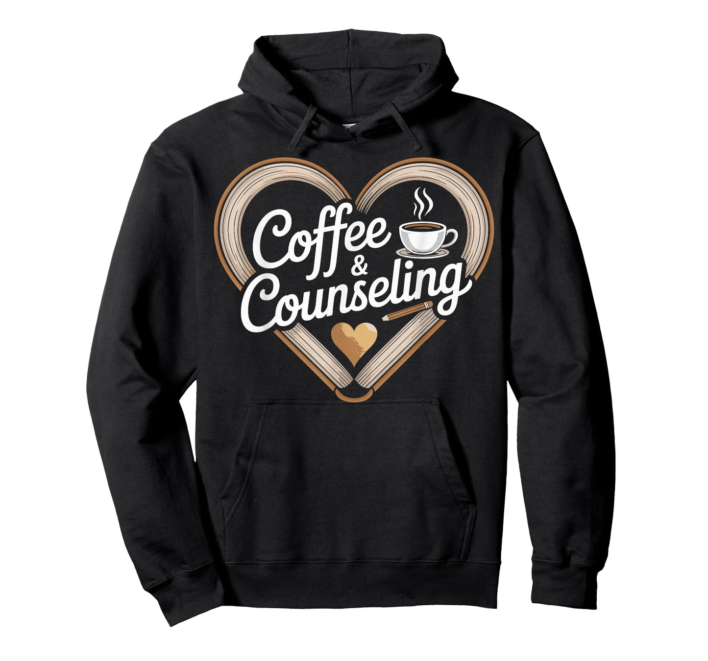 Coffee and Counseling School Counselor T-Shirt