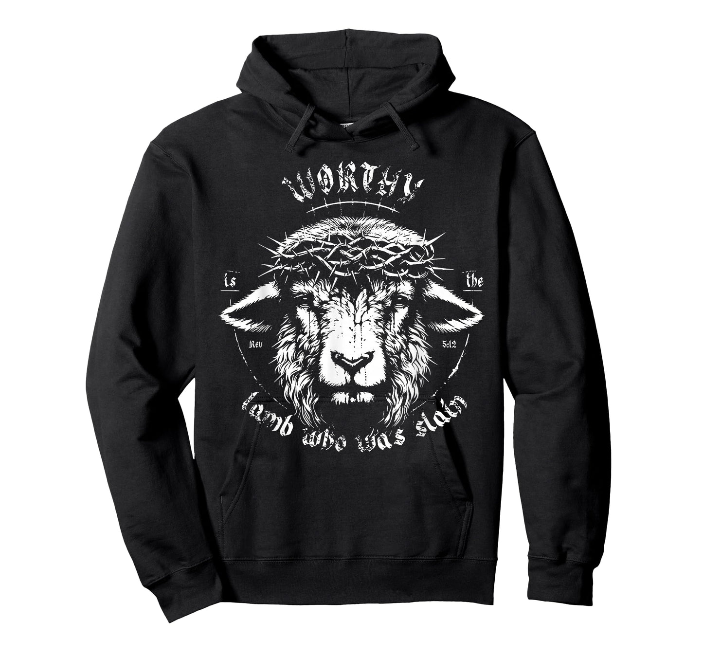 Worthy is The Lamb Who was Slain Revelation 5 12 Faith Art T-Shirt
