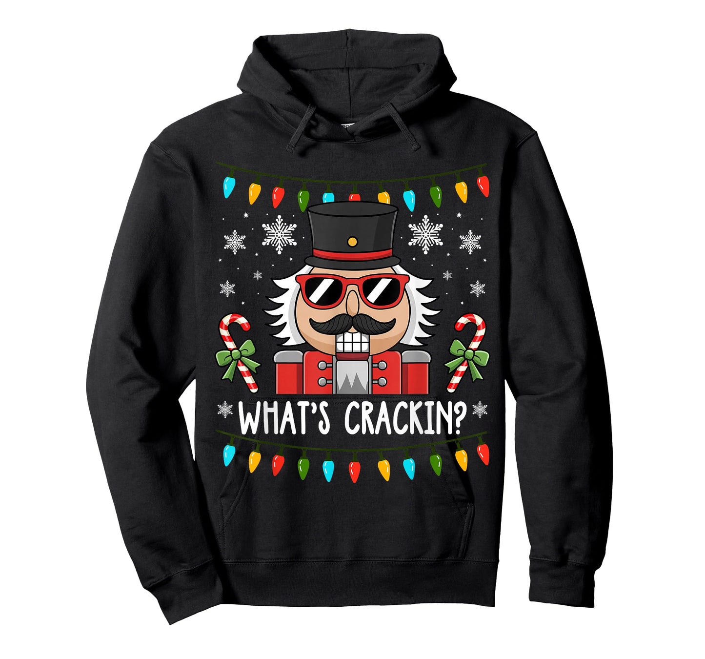 Christmas Nutcracker What's Crackin Funny Xmas T-Shirt