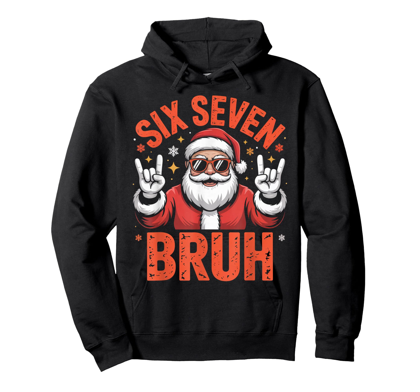 67 Meme 6 7 Funny Santa Christmas Six Seven Bruh T-Shirt