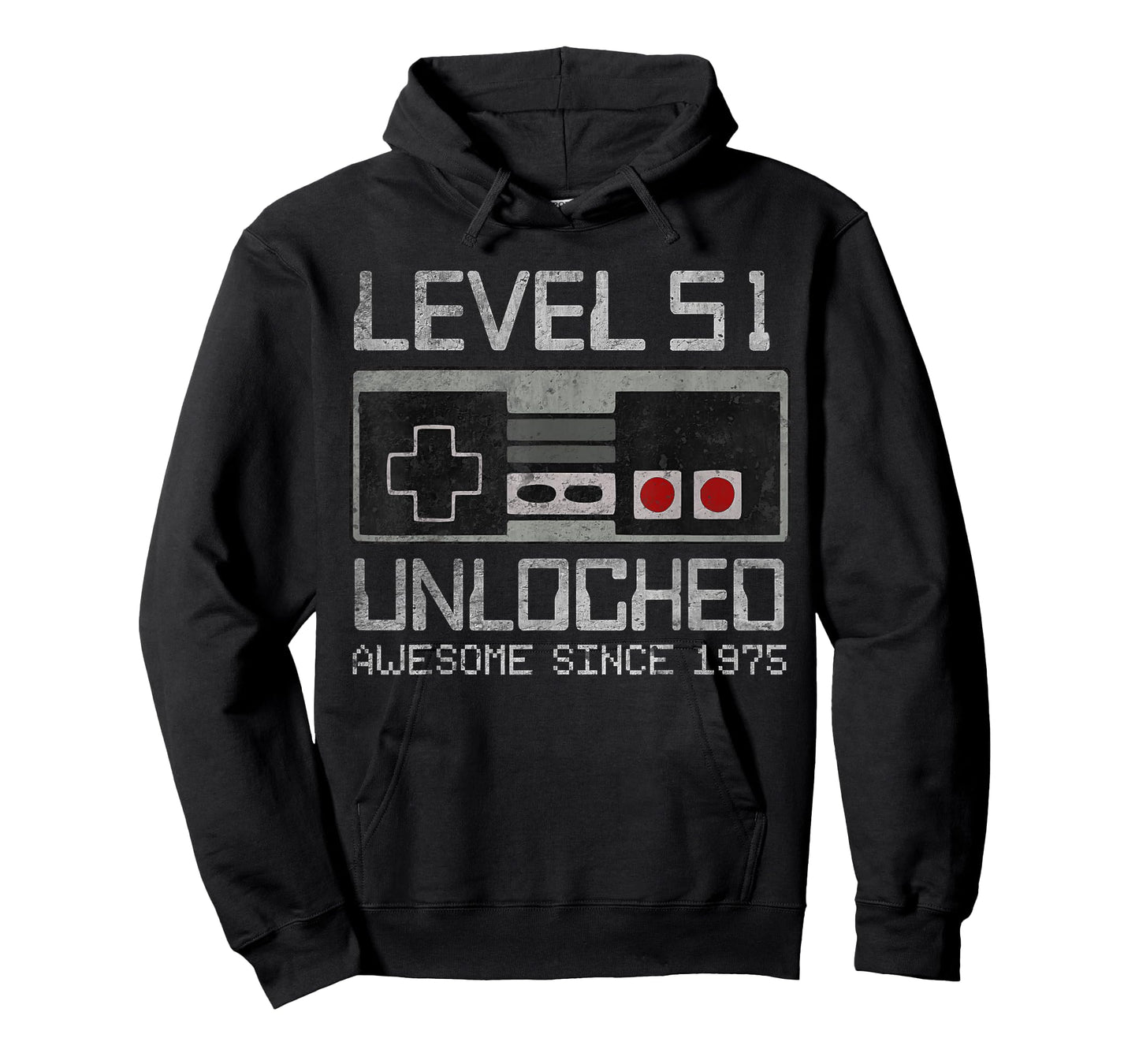 Level 51 Unlocked 51st Birthday 51 Year Old Video Gamer Men T-Shirt