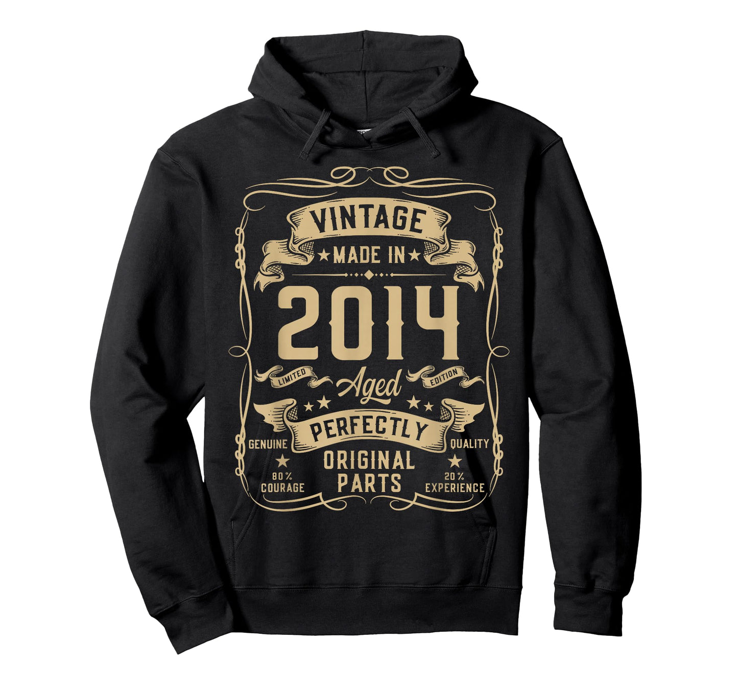 Vintage 2014 12yr 12th Birthday Gifts Boys Girls 12 Year Old T-Shirt