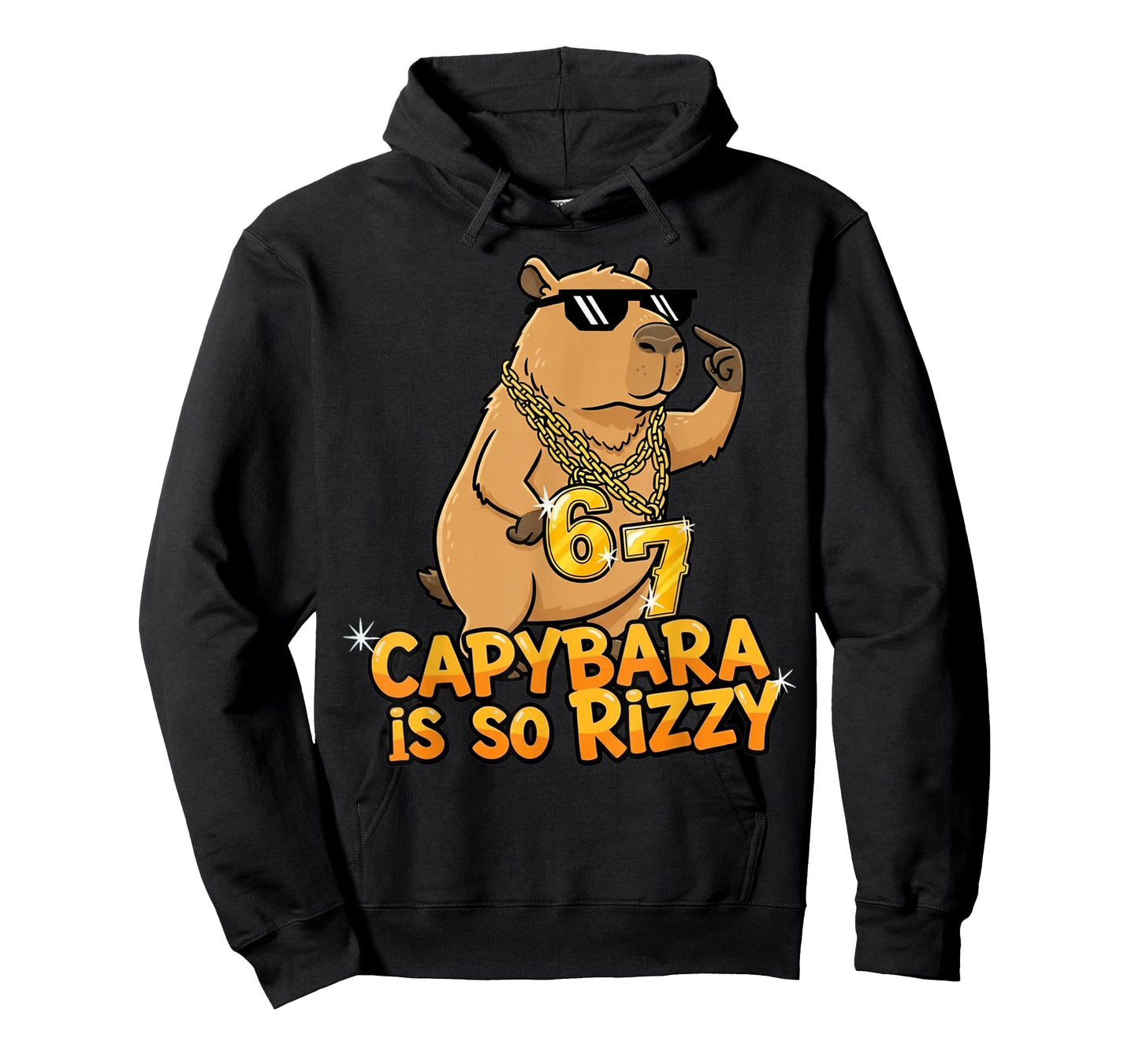 Funny Capybara is So Rizzy Meme 67 T-Shirt