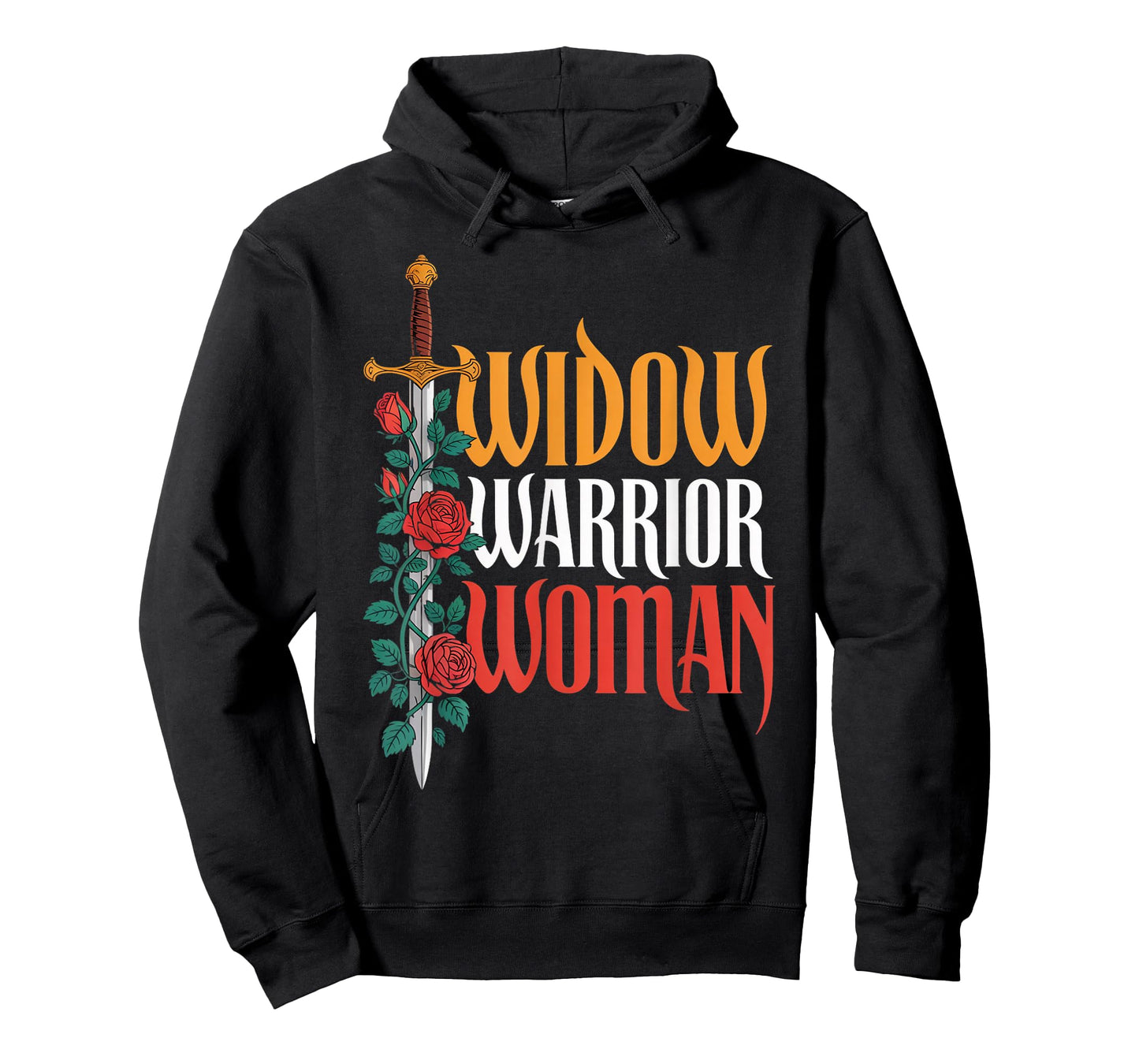 Widow Warrior Woman Butterfly Memorial Husband Widow T-Shirt