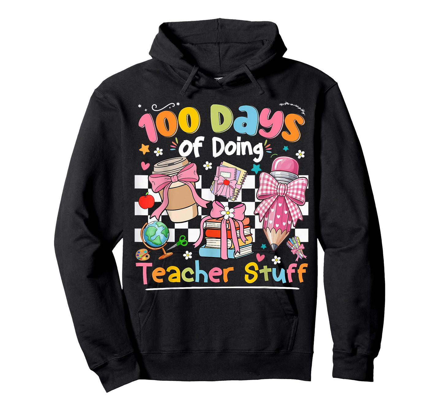 100th Day of School Teacher 100 Days Coffee Books T-Shirt