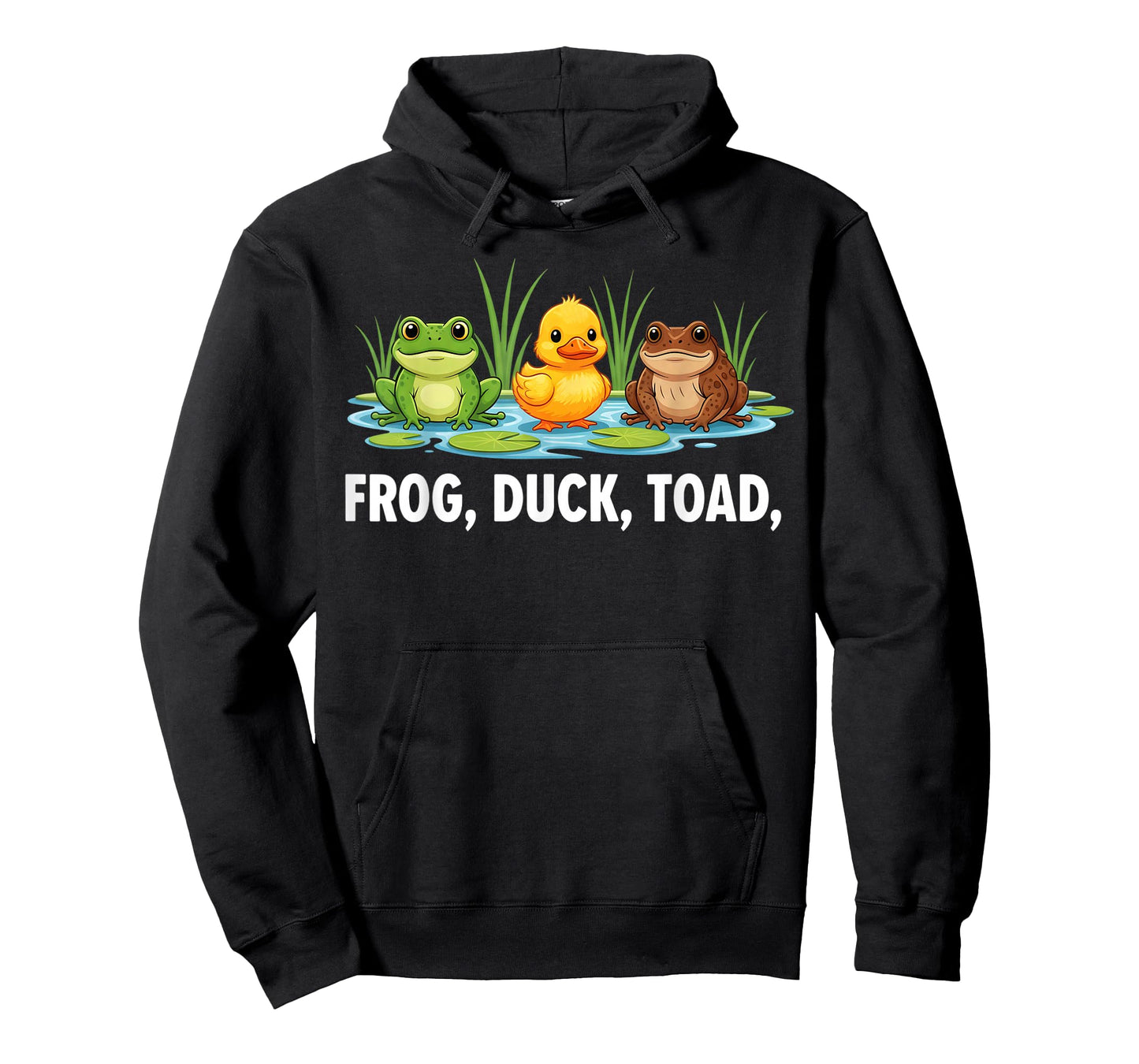 Funny Frog Duck Toad Zoological Men Women T-Shirt