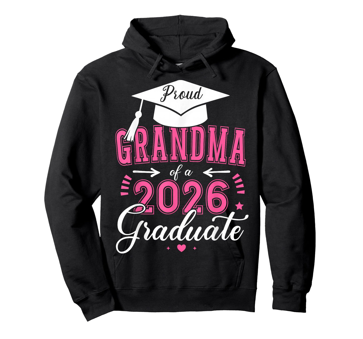 Proud Grandma of a Class of 2026 Graduate for Graduation T-Shirt