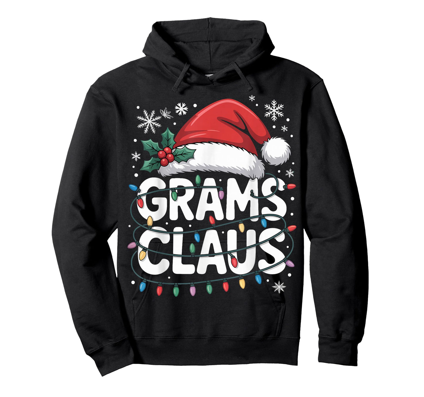 Grams Claus Matching Family Christmas Holiday Party Design T-Shirt