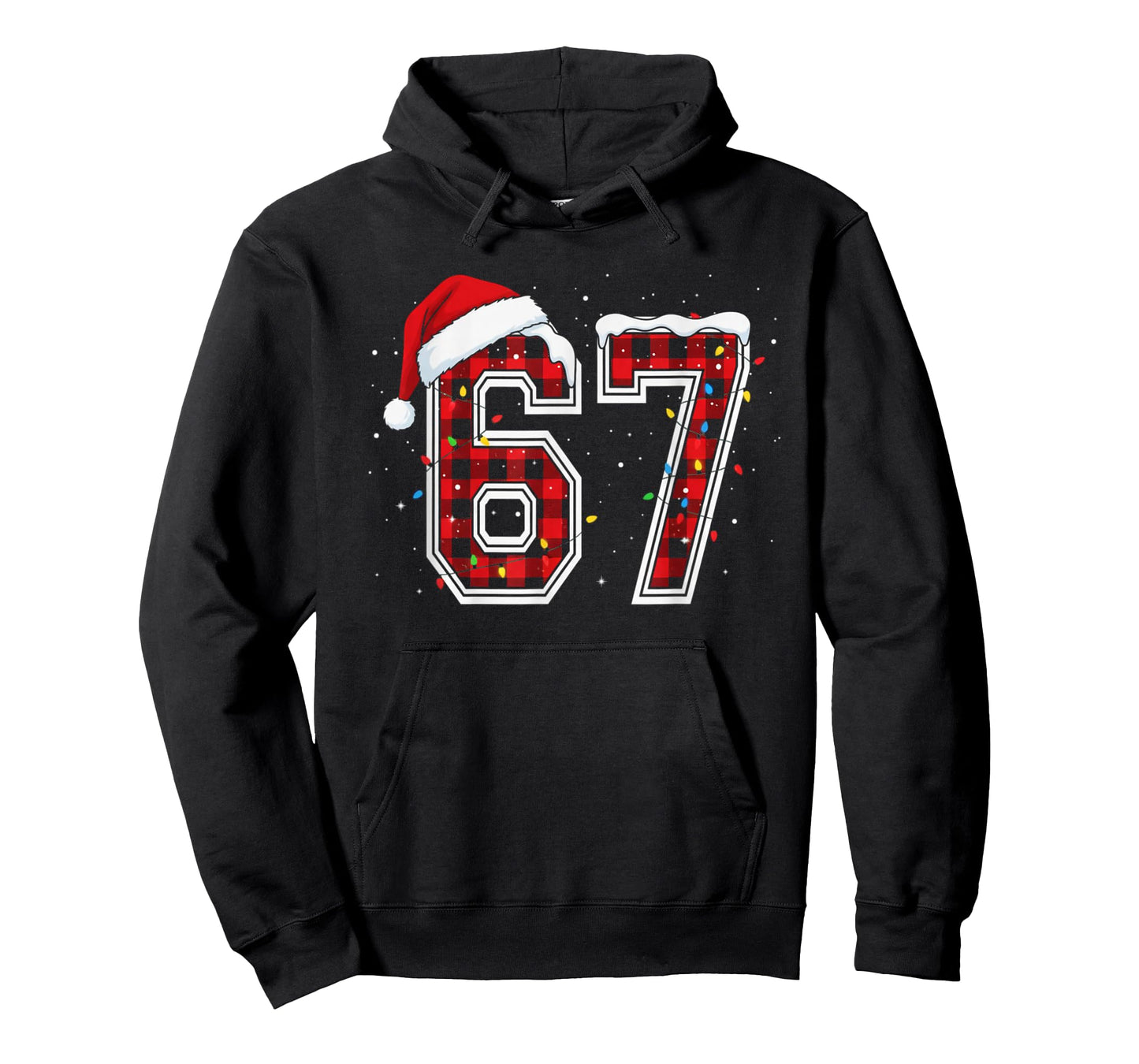 Funny Number 67 Aura 67 Christmas Holiday Women Kids Xmas T-Shirt