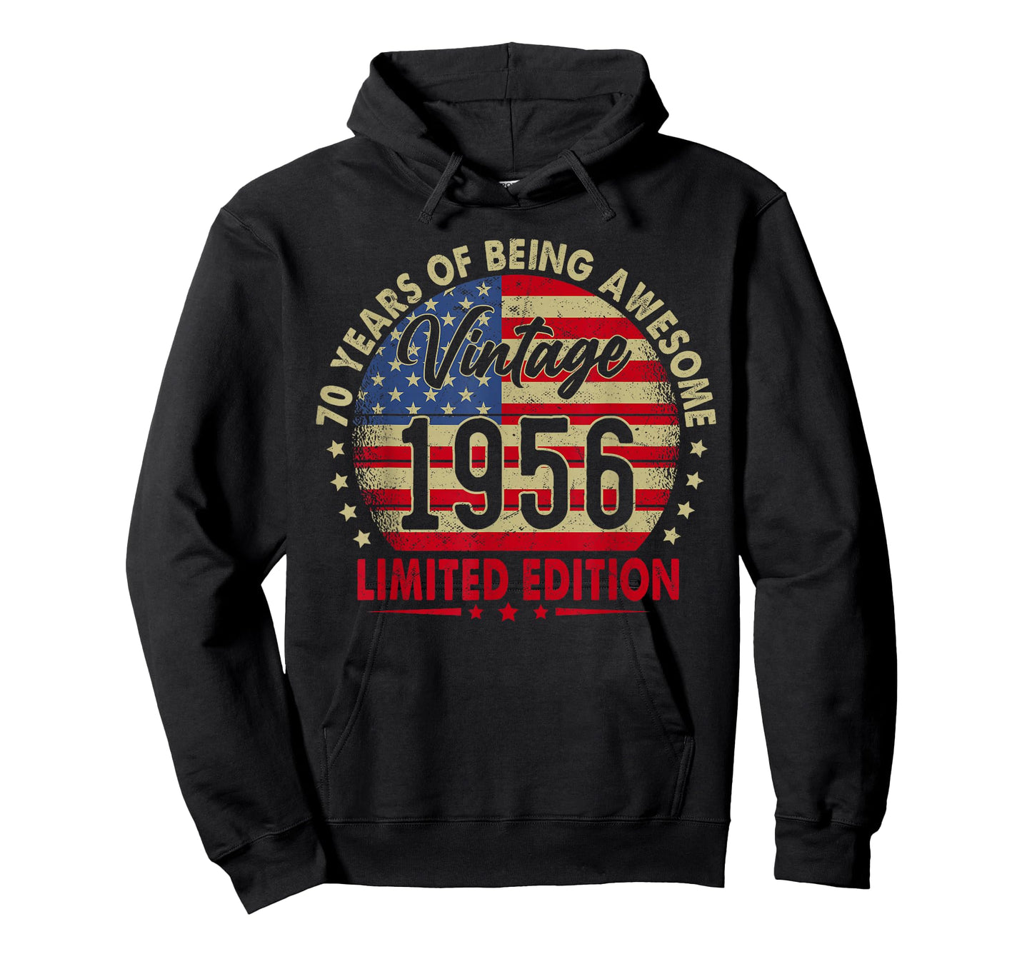 Vintage 1956 Limited Edition 70th Birthday 70 Years Old T-Shirt