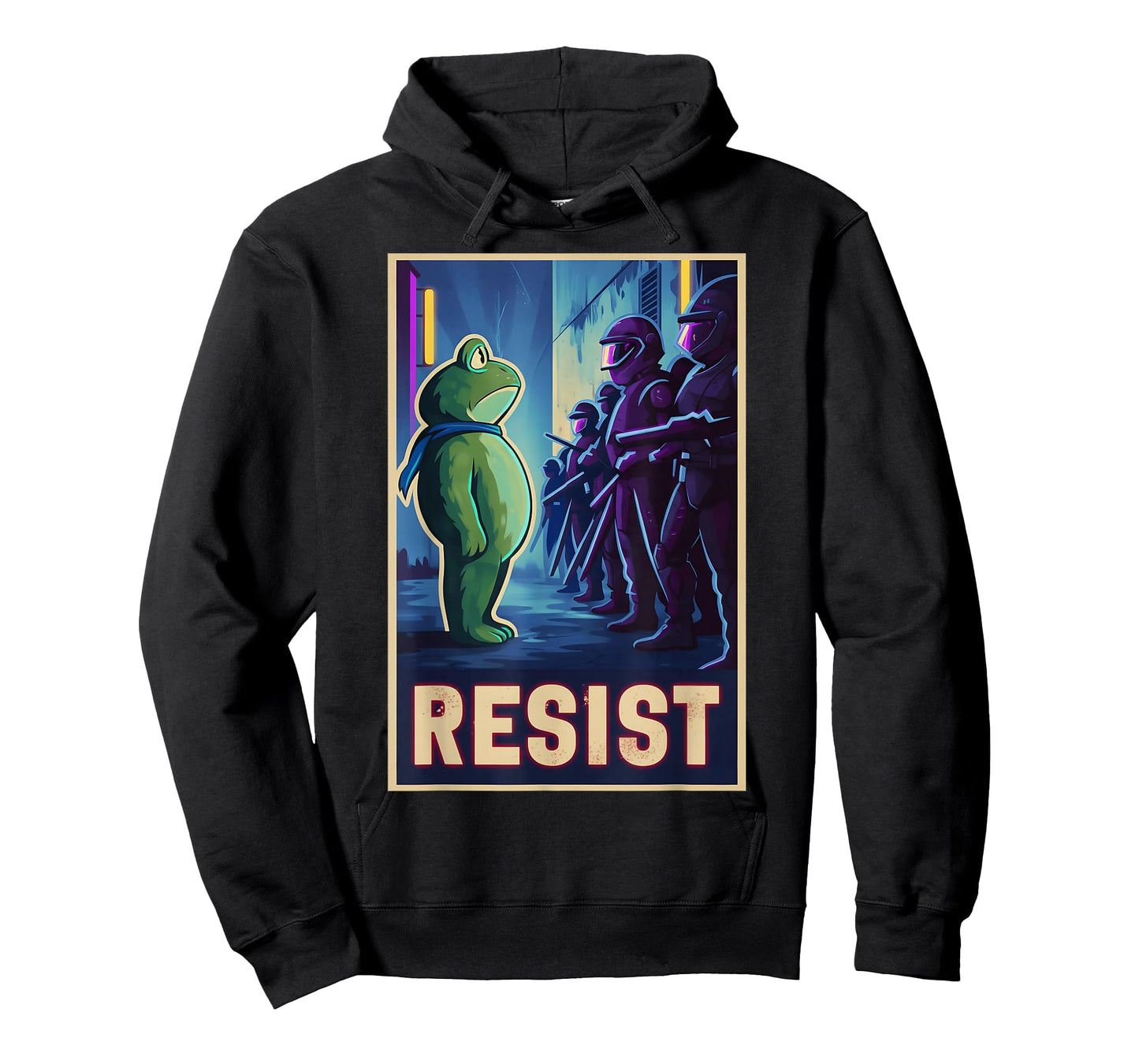 Funny Portland Frog Protest Activist Nature Eco Movement T-Shirt