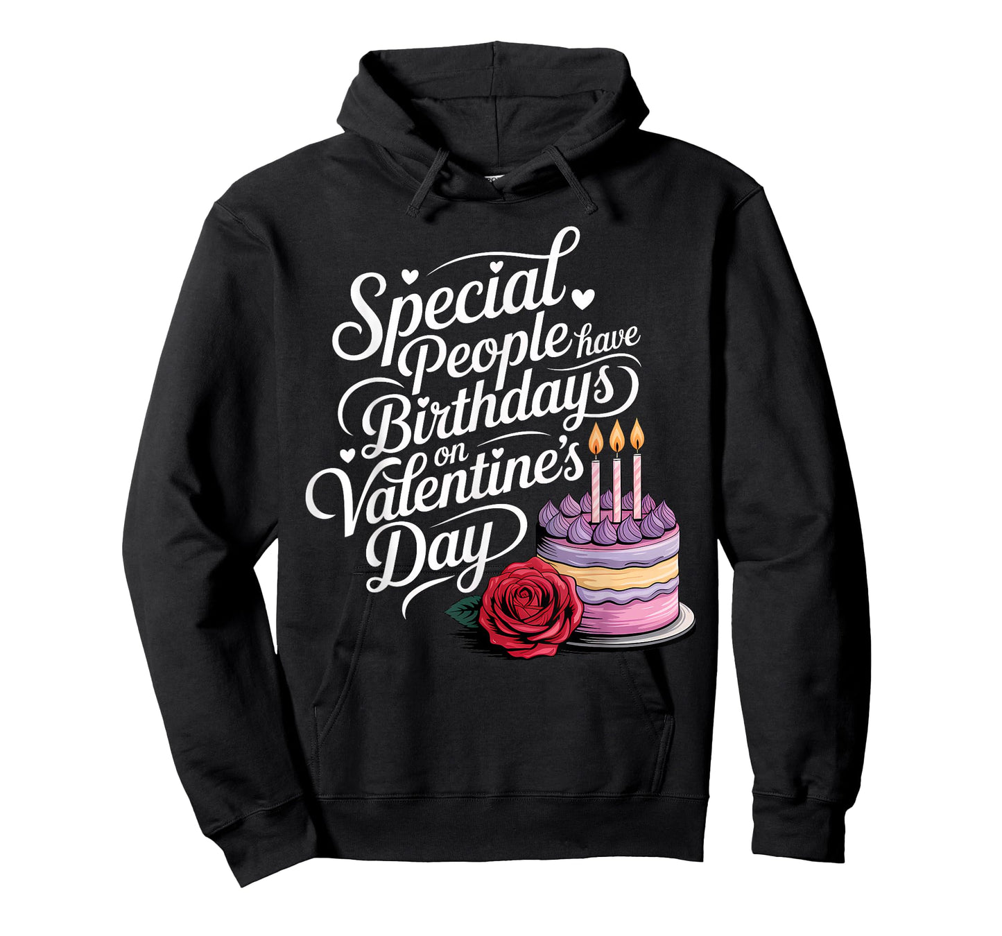 Born on February 14 Special Birthday for Women Men Kids T-Shirt