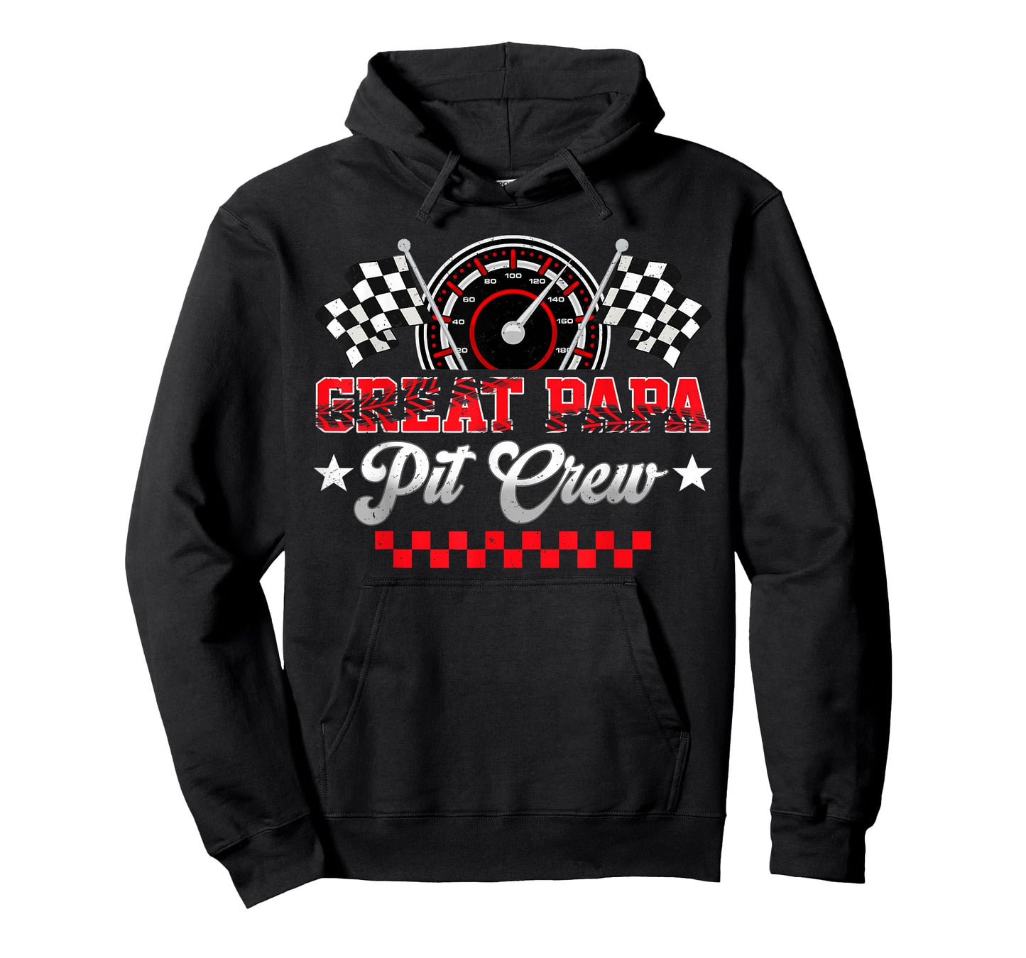 Race Car Birthday Party Family Great Papa Pit Crew T-Shirt