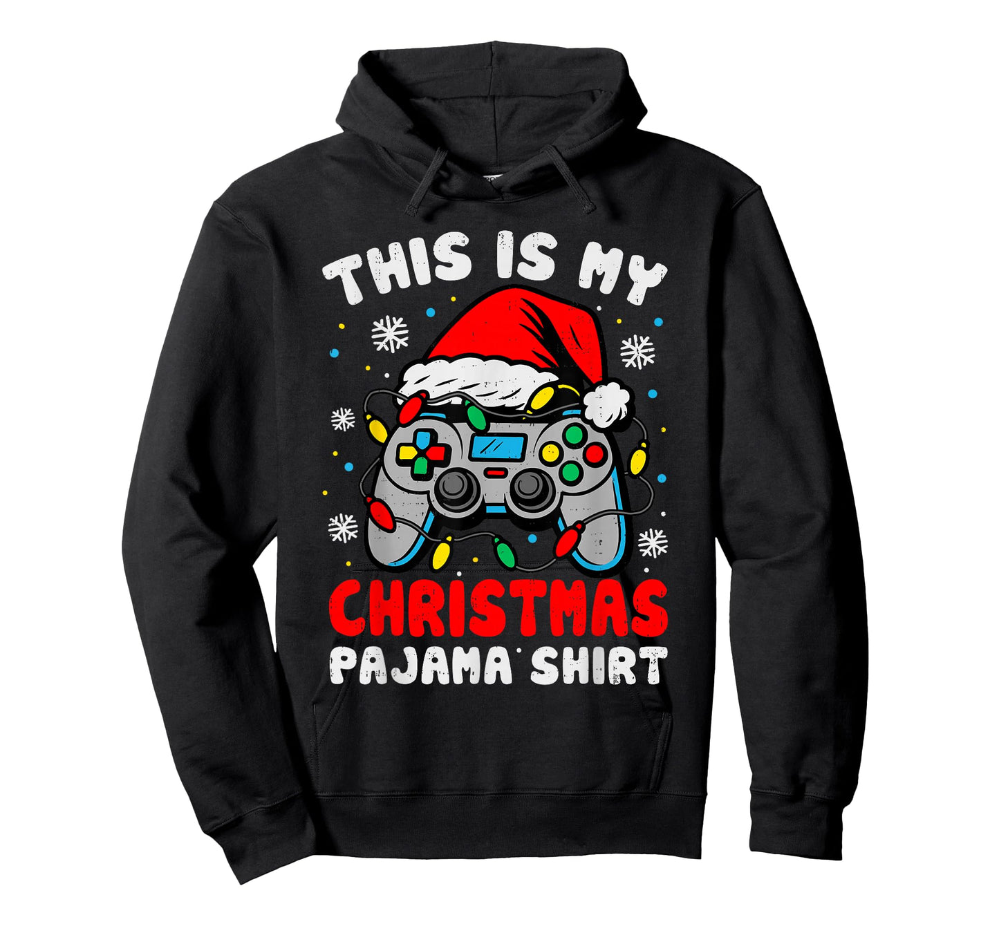 This is My Christmas Pajama Christmas Video Game Gaming Boys T-Shirt