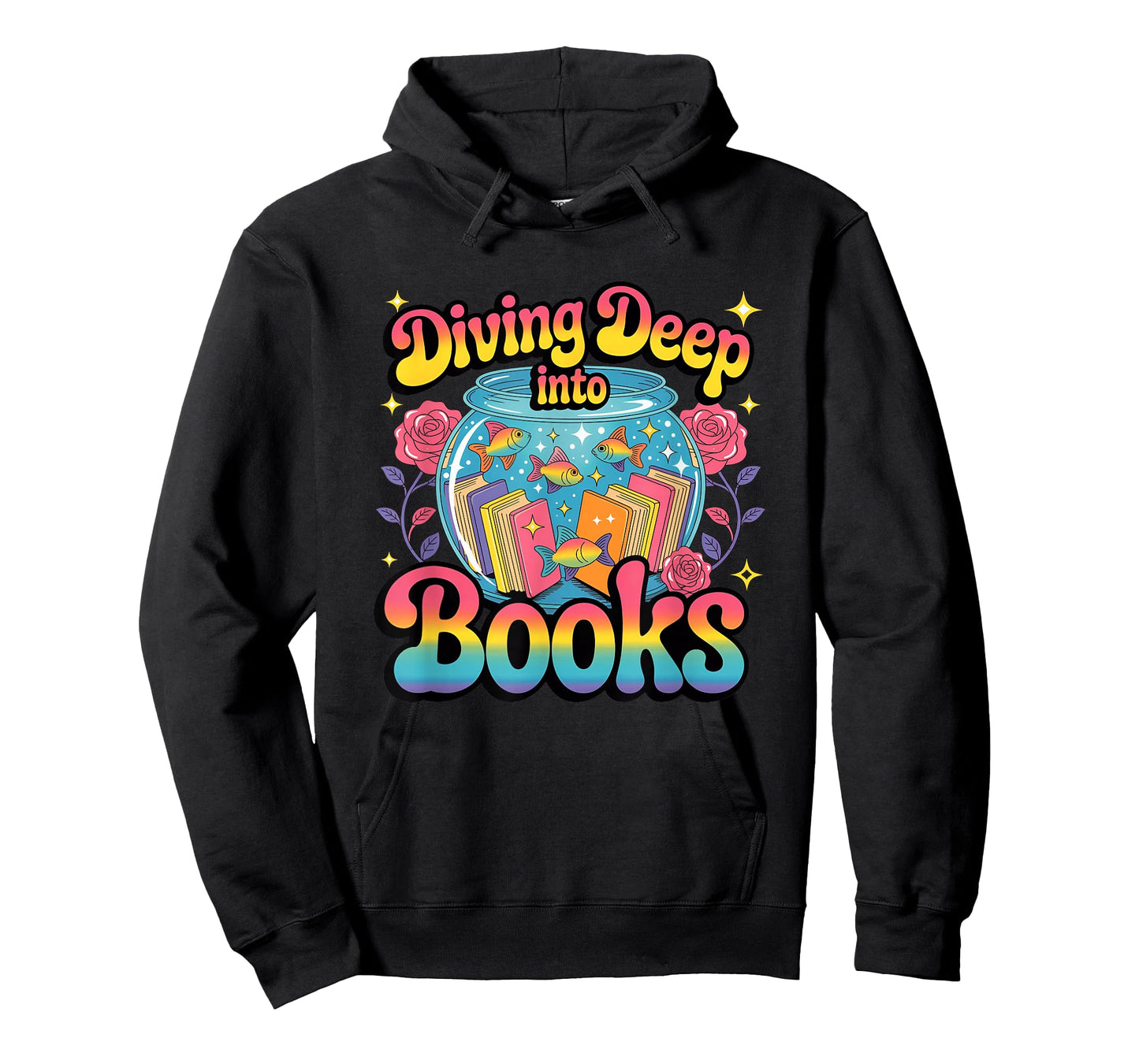Diving Deep Into Books Oceanic Imagination T-Shirt