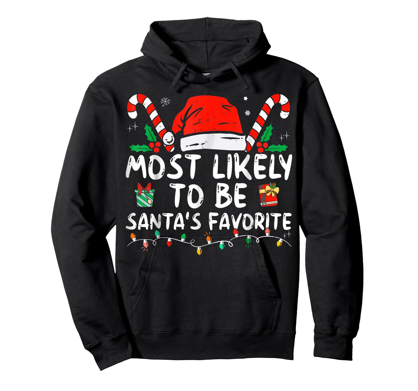 Most Likely to Christmas Be Santa's Favorite T-Shirt