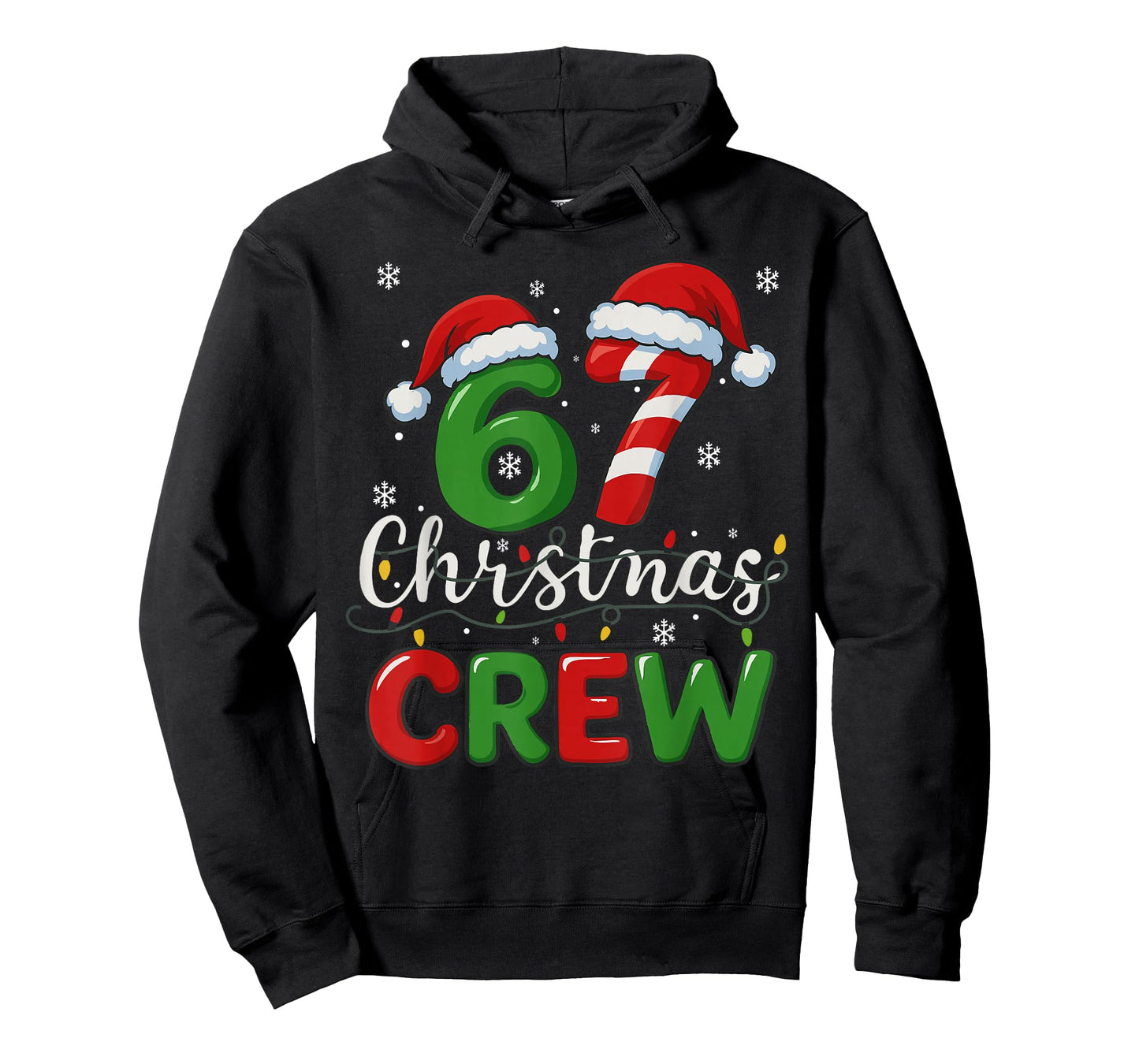 67 Christmas Crew Xmas Six Seven Men Women Boys Kids T-Shirt