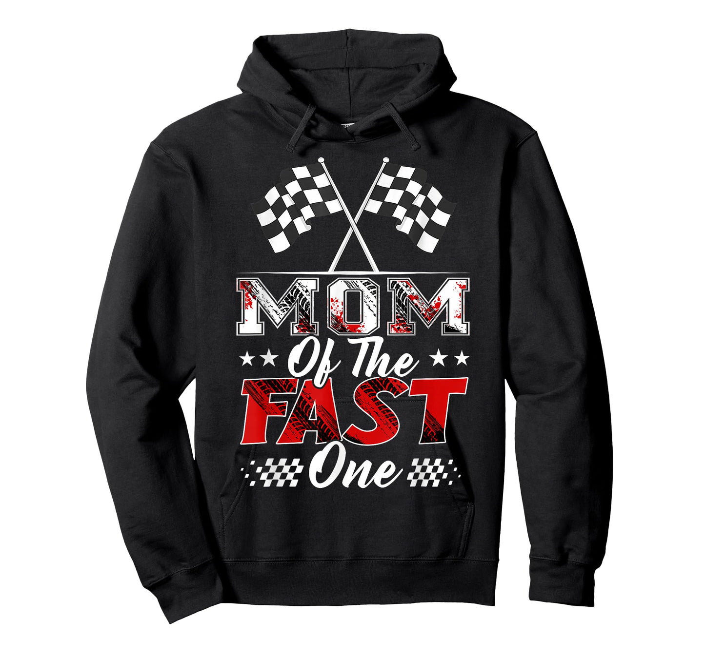 Mom of The Fast One Birthday 1st Race Car Family T-Shirt