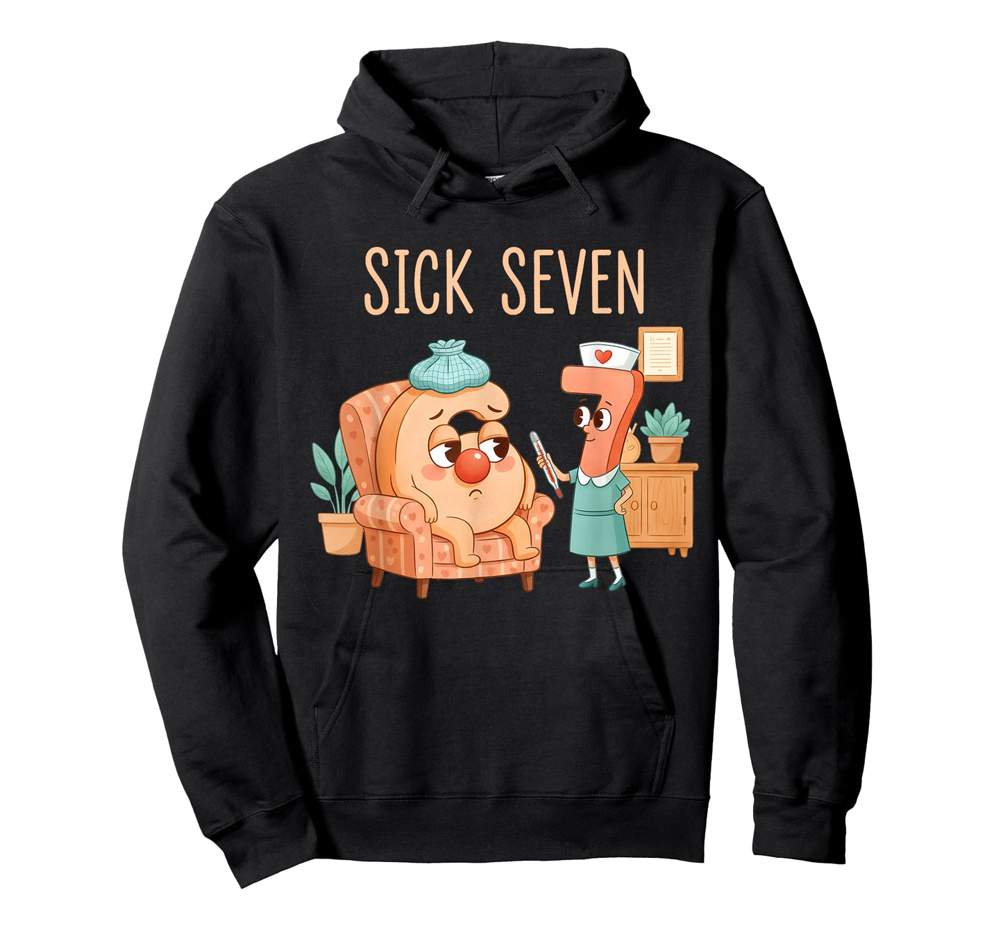 Six Seven 6 7 Funny 67 Gen Alpha Slang 6-7 Meme Nurse T-Shirt