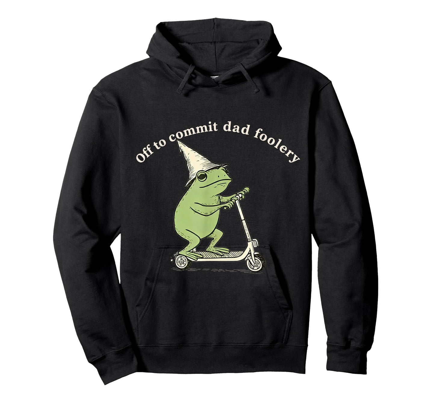 Off to Commit Dad Foolery Funny Frog Meme T-Shirt