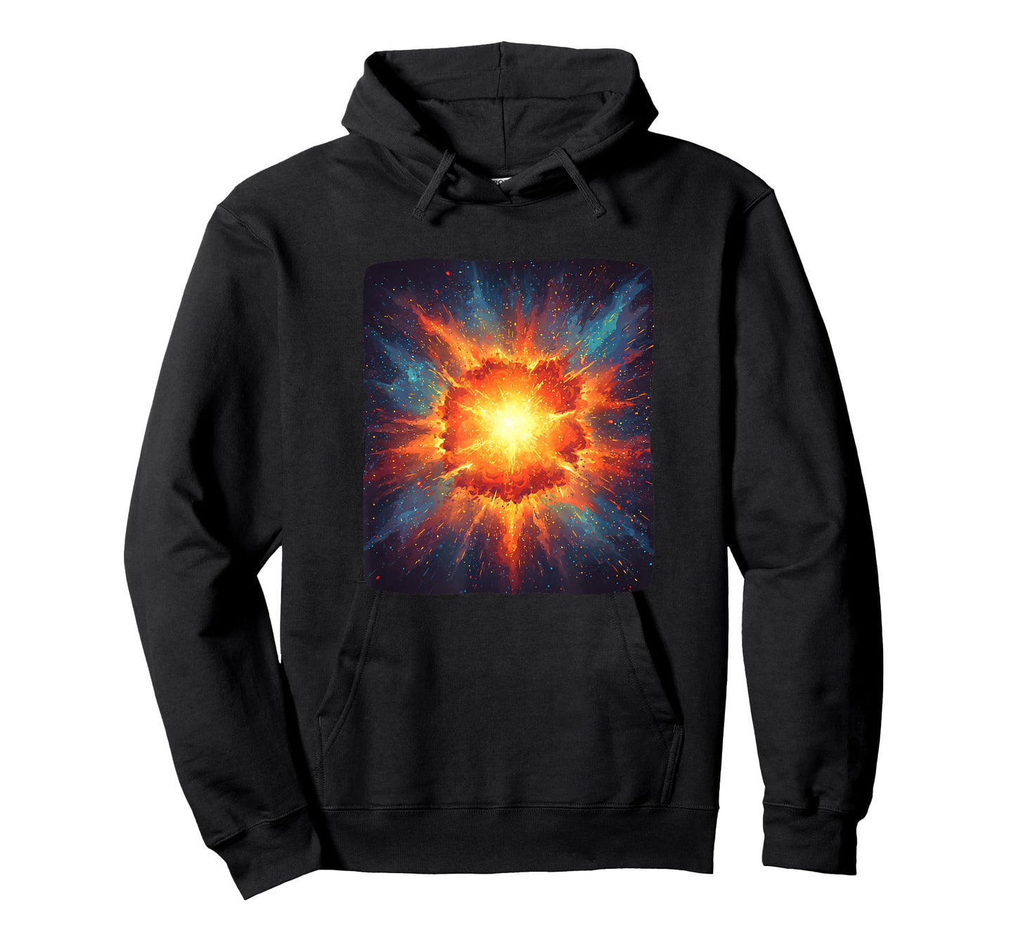 Nice Colorful Supernova Graphic Costume for Boys and Girls T-Shirt
