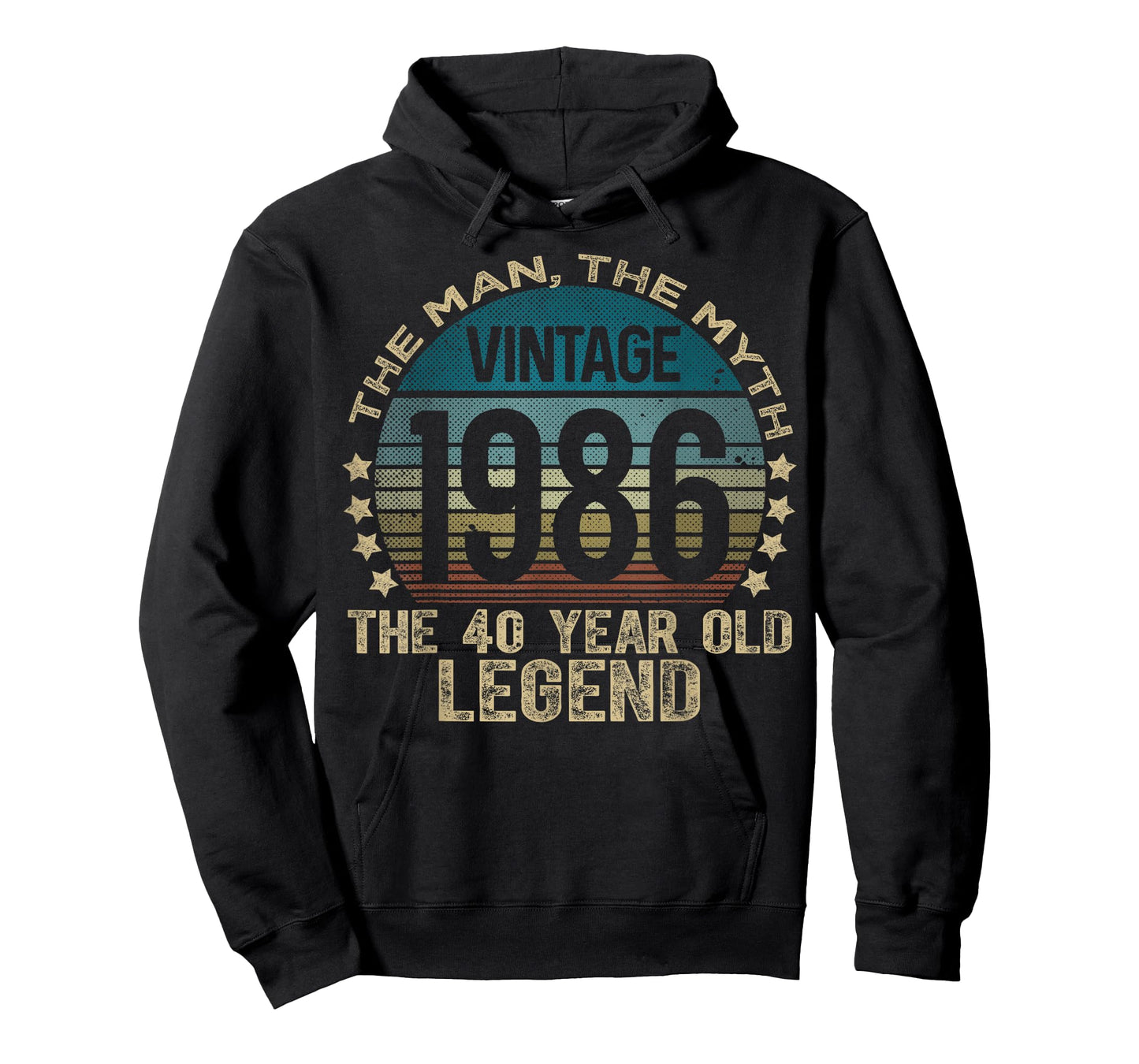40 Year Old Gifts Vintage 1986 Limited Edition 40th Birthday T-Shirt