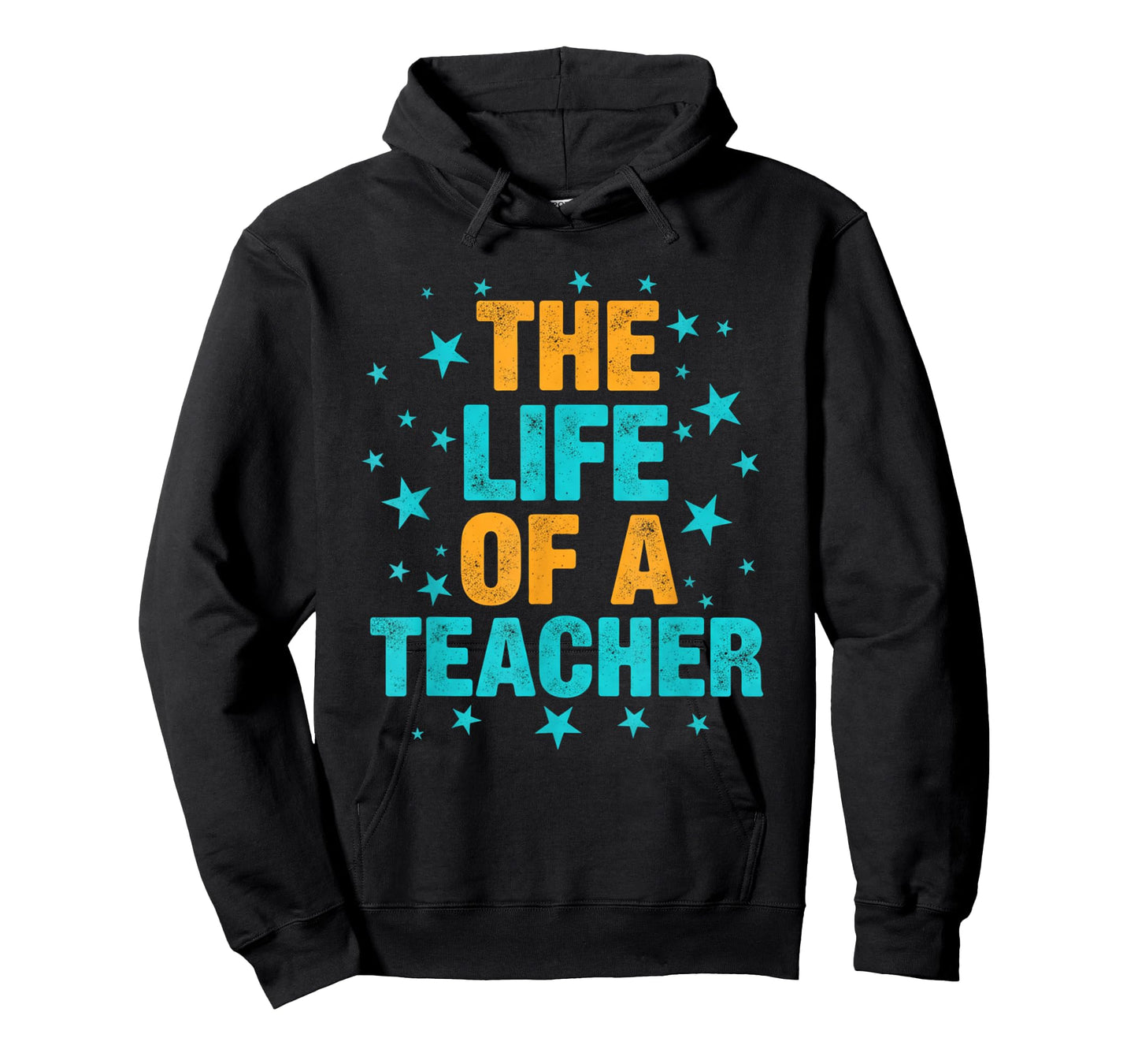 The Life of a Teacher Funny Retro Educator T-Shirt