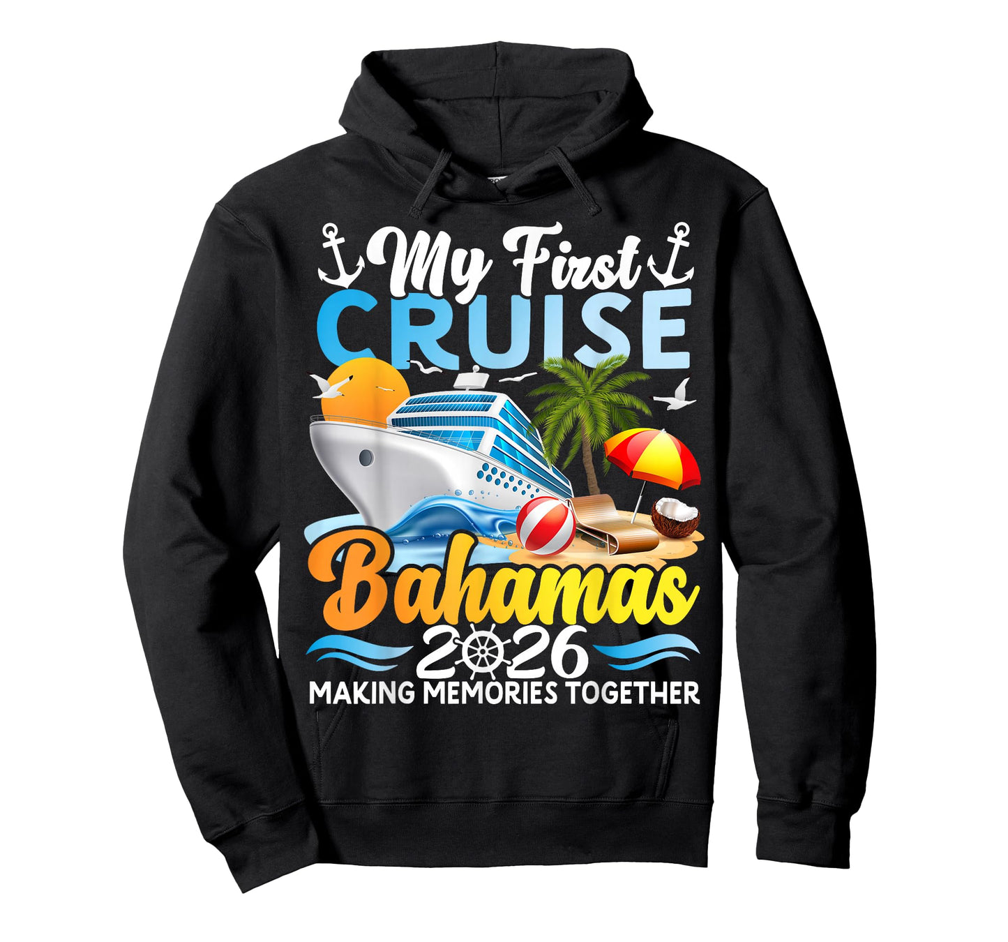 My First Cruise Bahamas 2026 Family Trip Cruisin Together T-Shirt