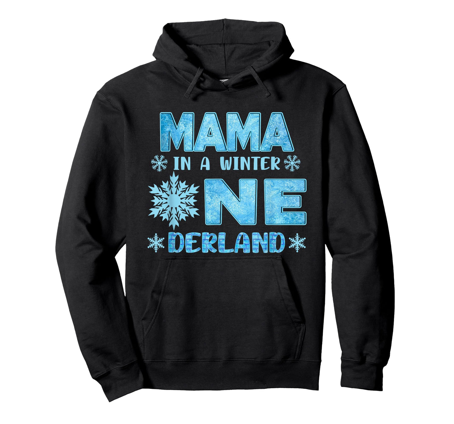 Mama in A Winter Onederland Bday Girl Sweet Snowflake T-Shirt