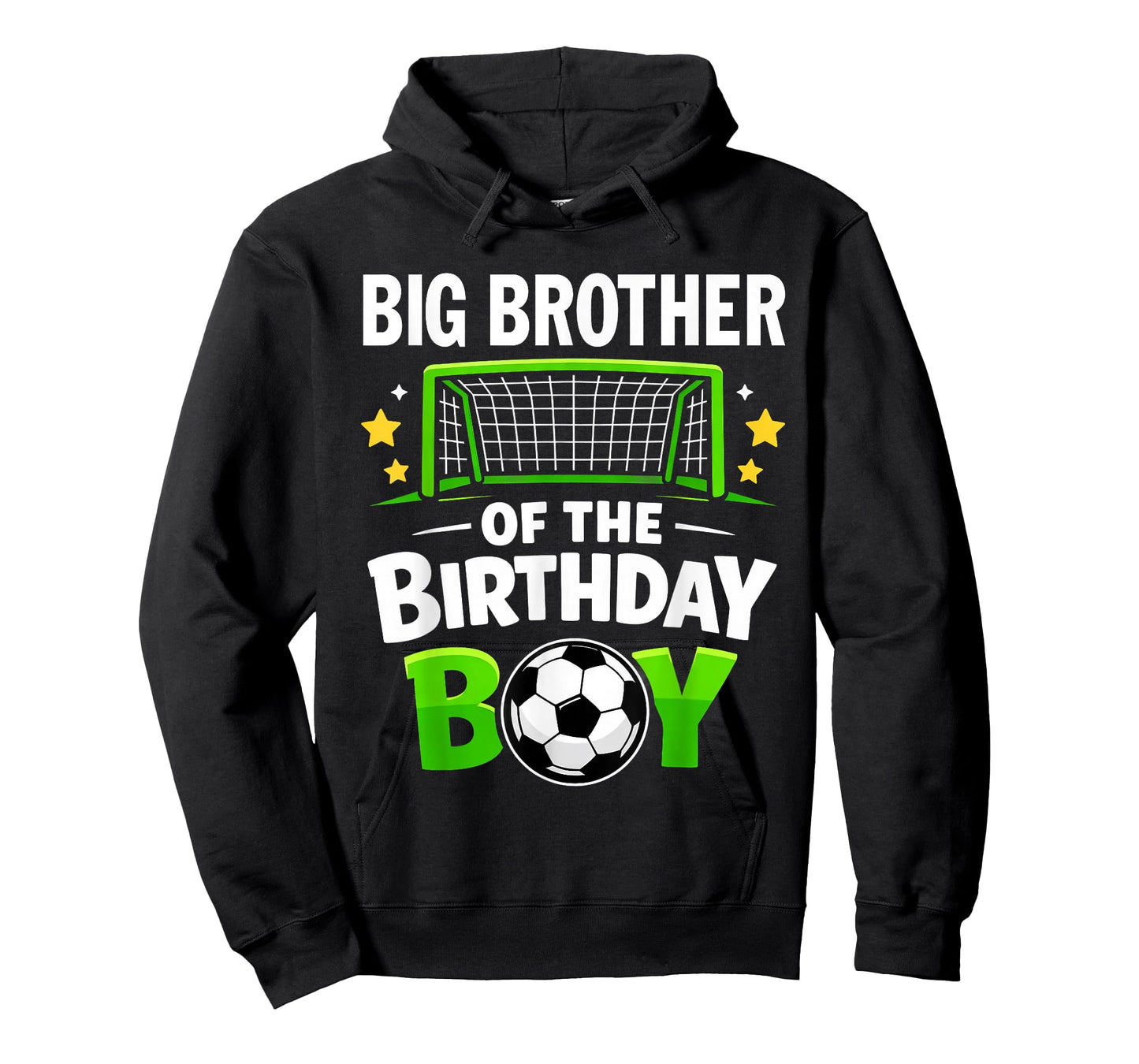 Big Brother of The Birthday Boy Soccer Ball Family Matching T-Shirt