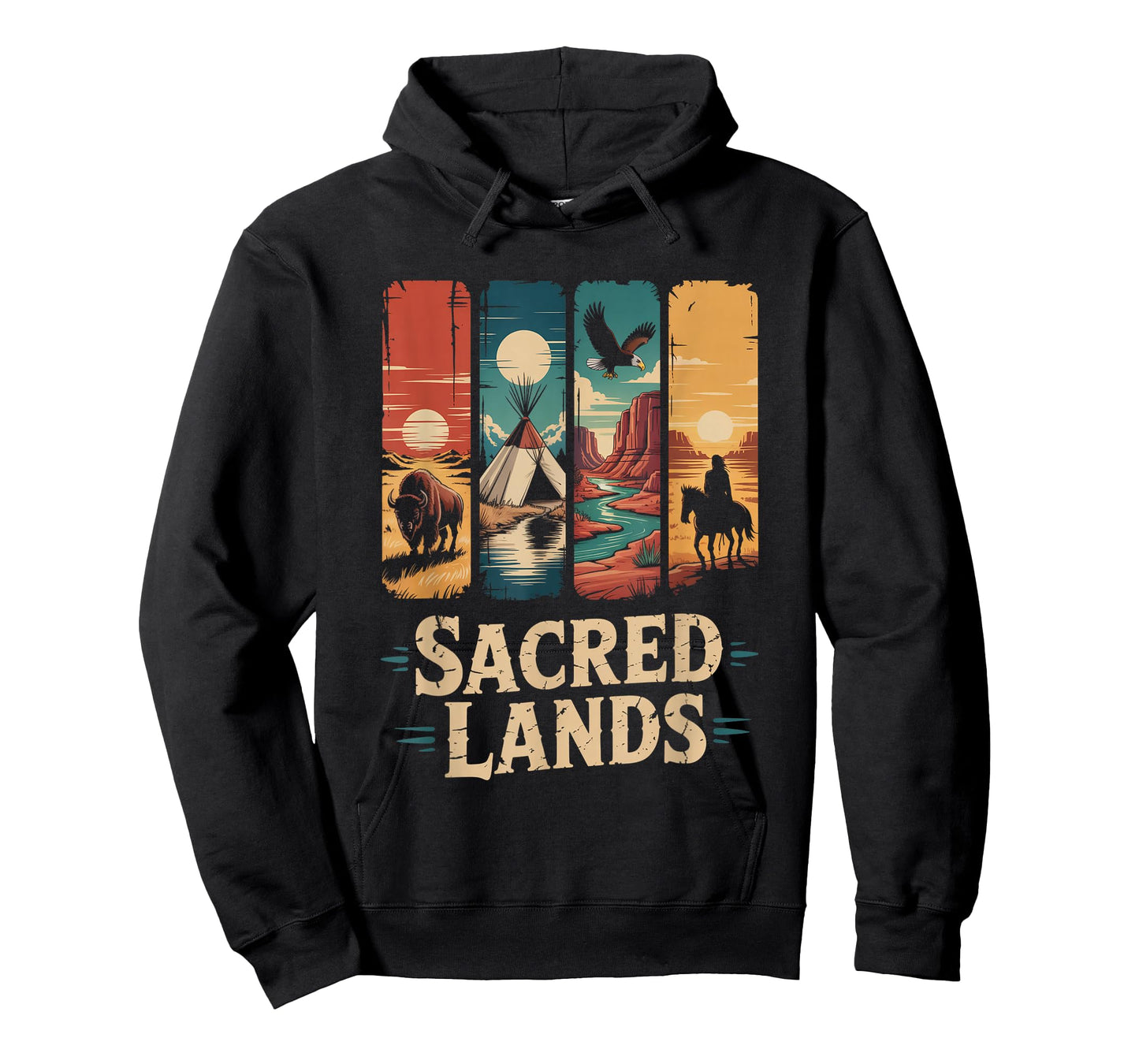 Native American Indian Sacred Lands Heritage Spirit Nature T-Shirt
