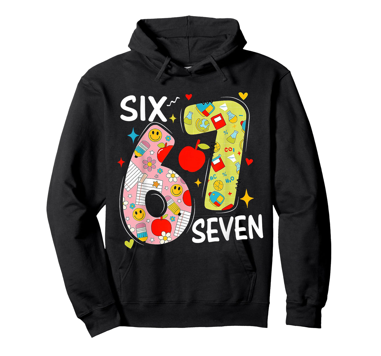 67 Meme Six Seven Number 6-7 6 7 Funny 67 Days Smarter T-Shirt