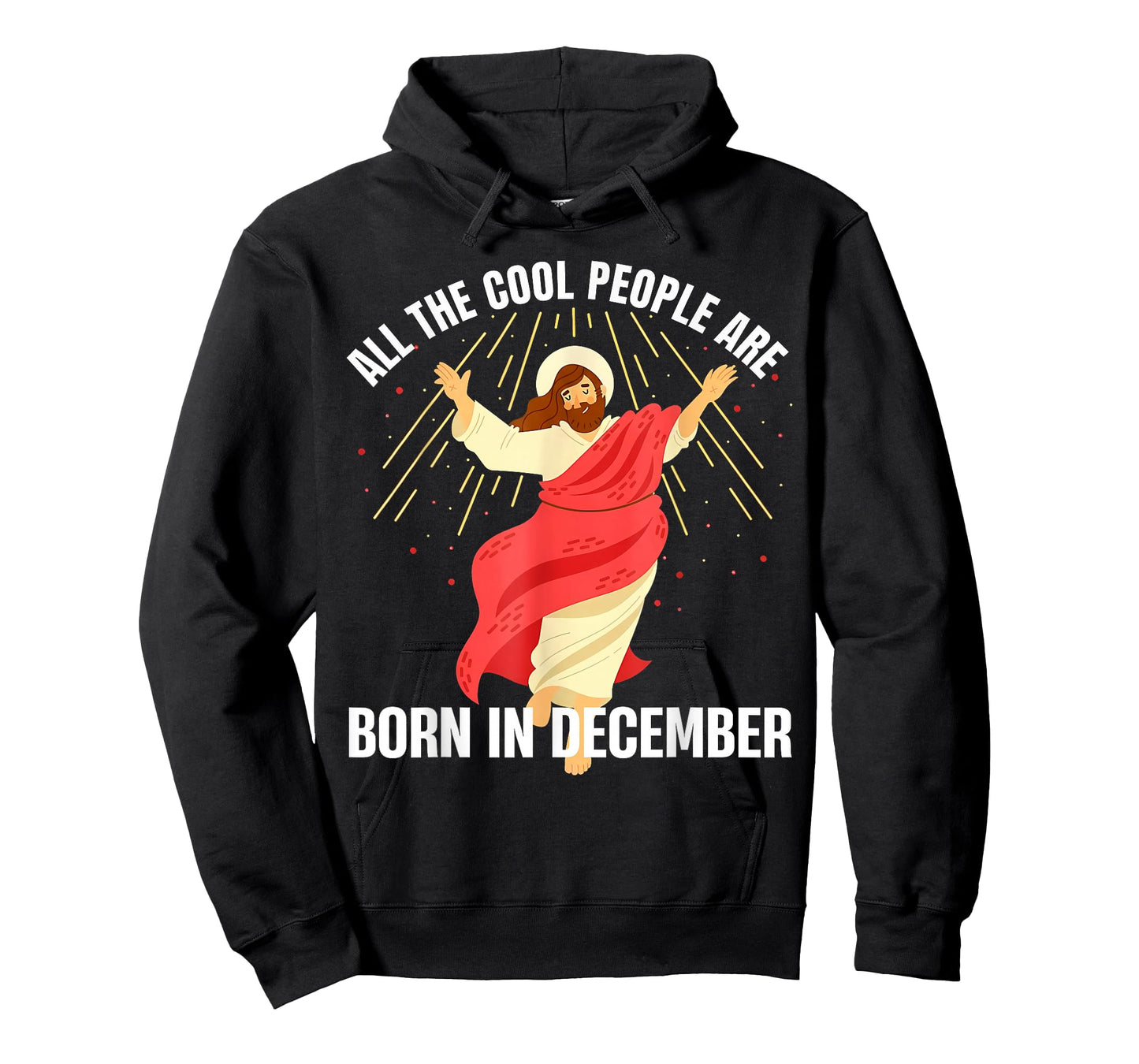 Jesus Cool People are Born in December Christmas Birthday T-Shirt